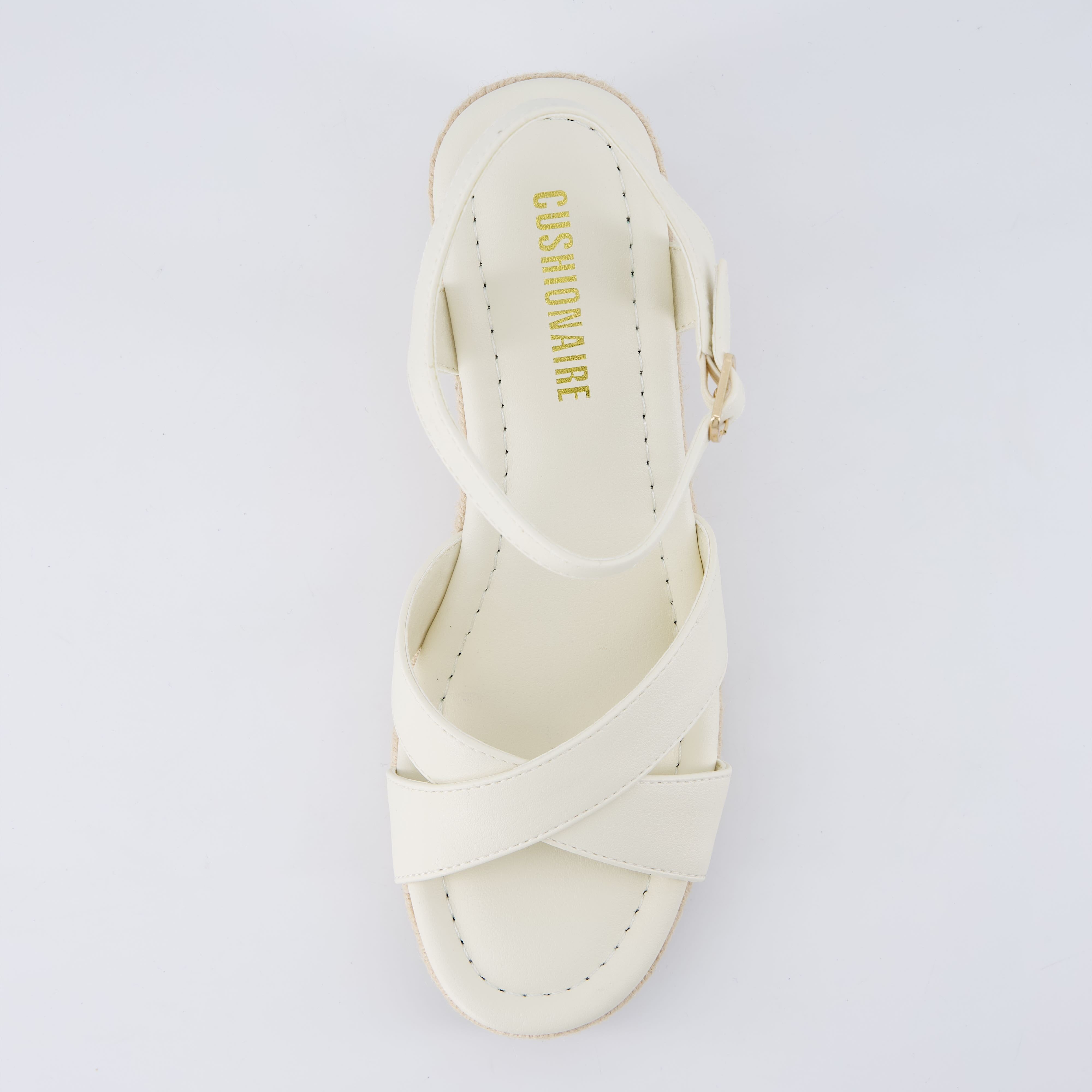 Prego Espadrille Wedge Sandals Gray Medium