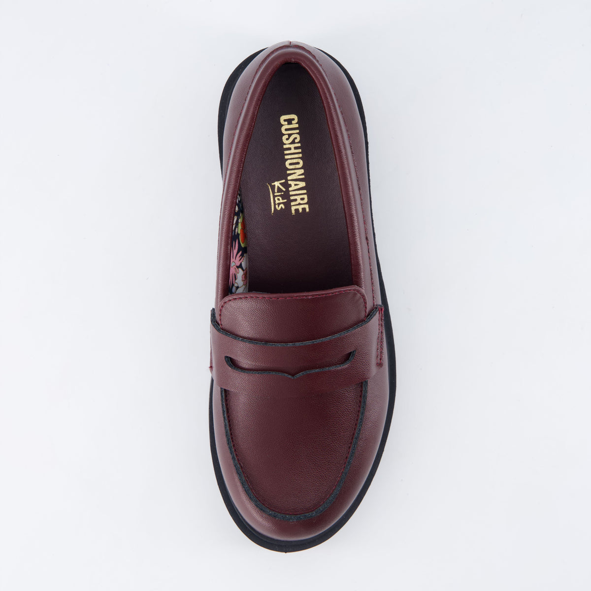 Racy Girls Penny Loafers Burgundy Medium