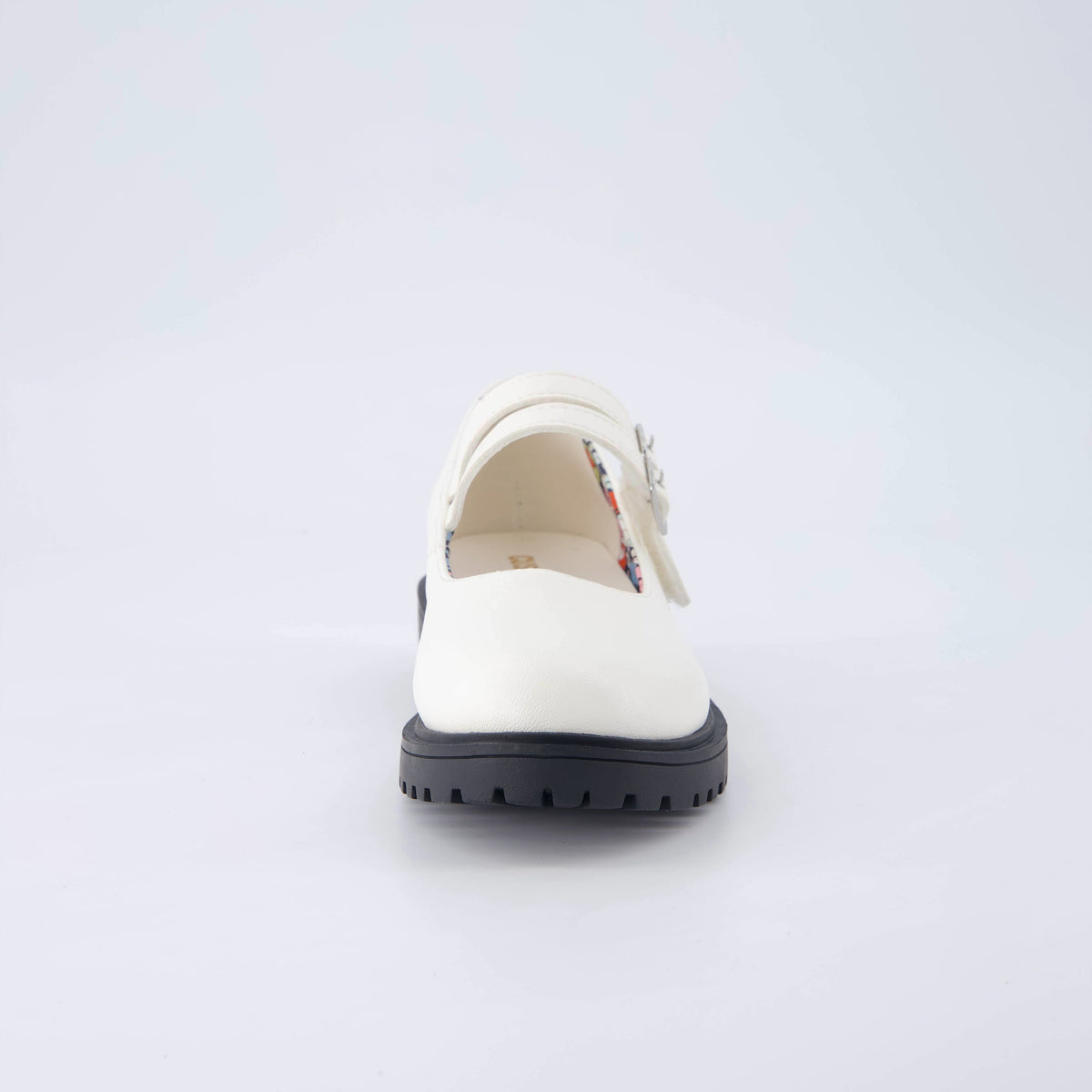 Reba Girls Mary Jane Shoes White Medium