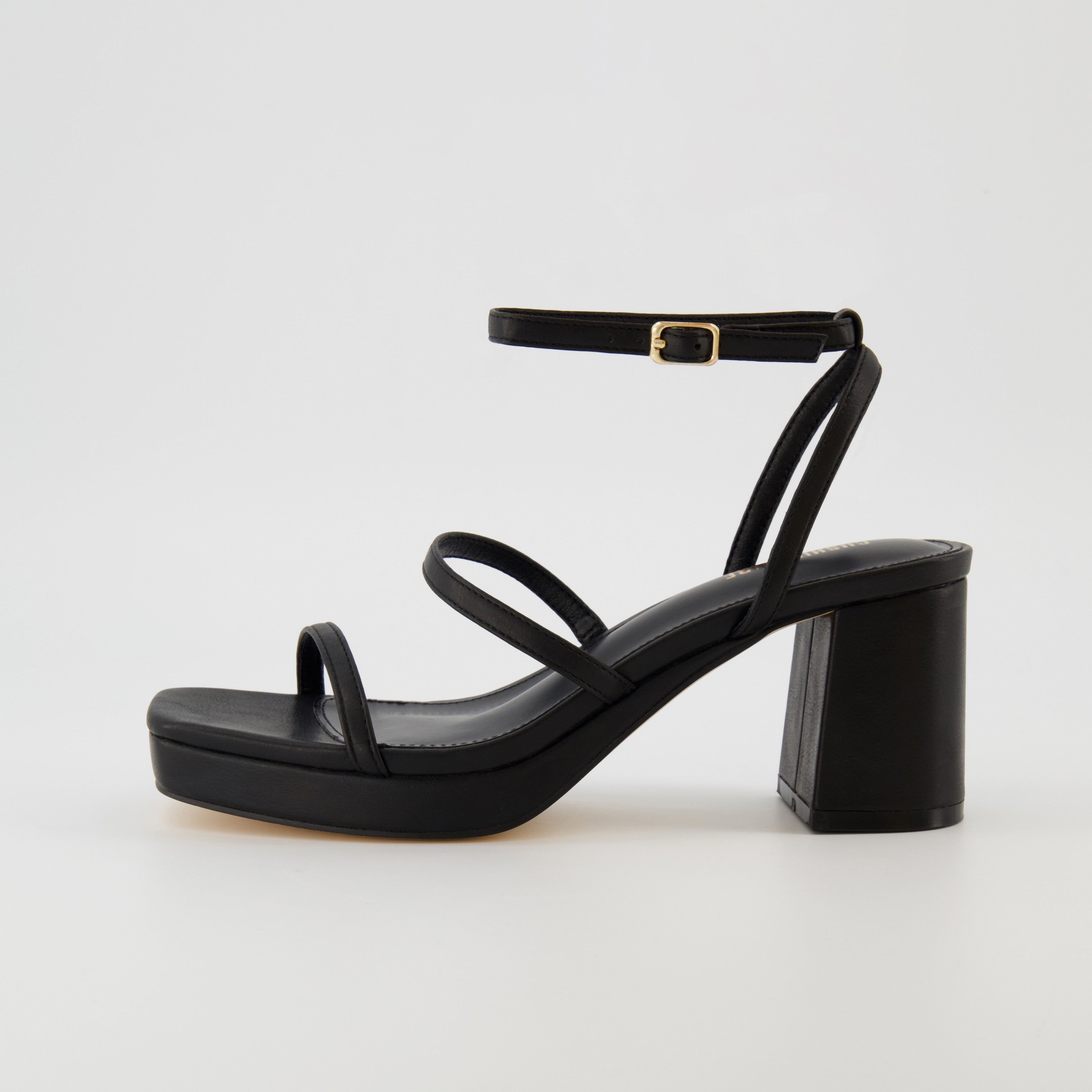 Roma Platform Dress Sandal Black