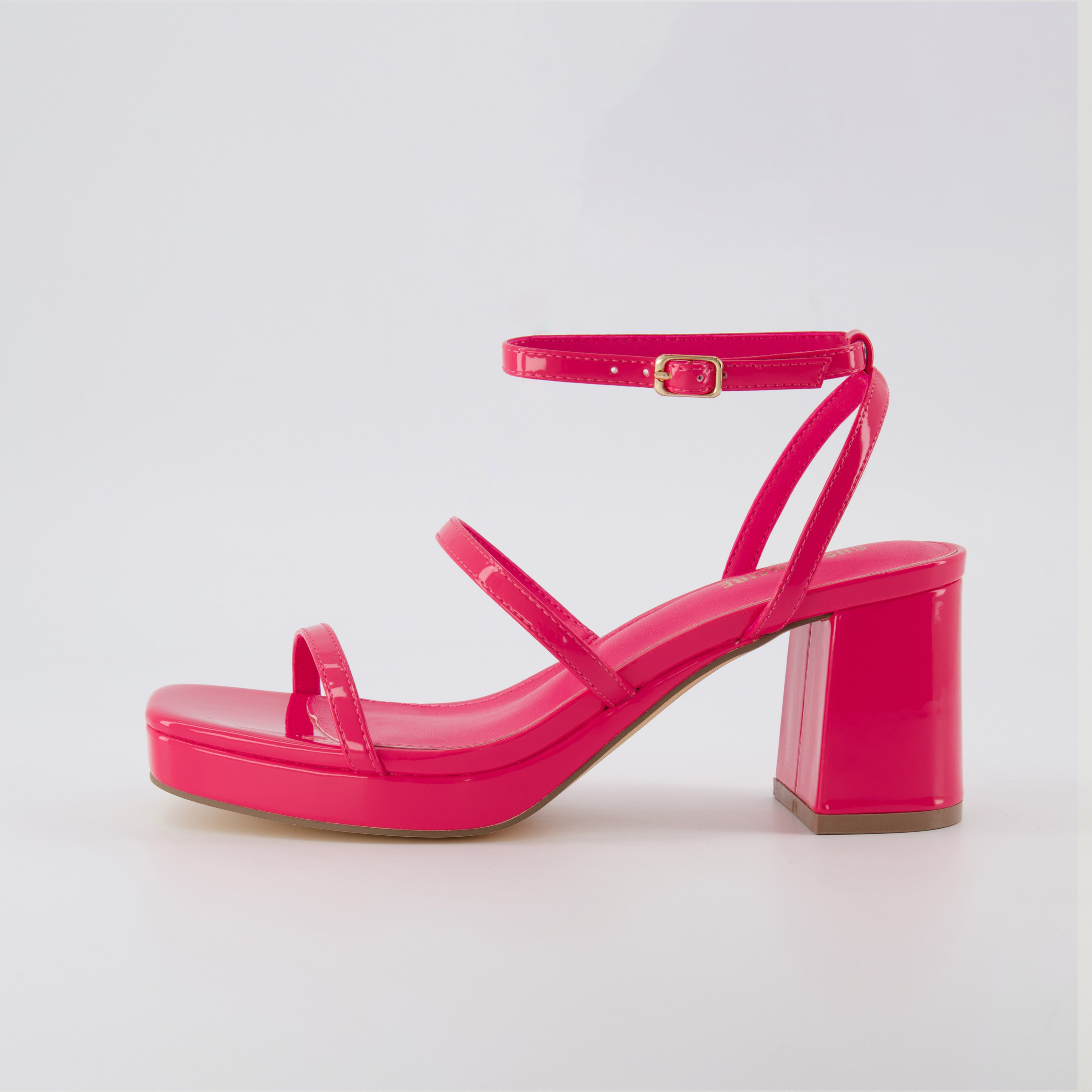 Roma Platform Dress Sandal Fuchsia Patent