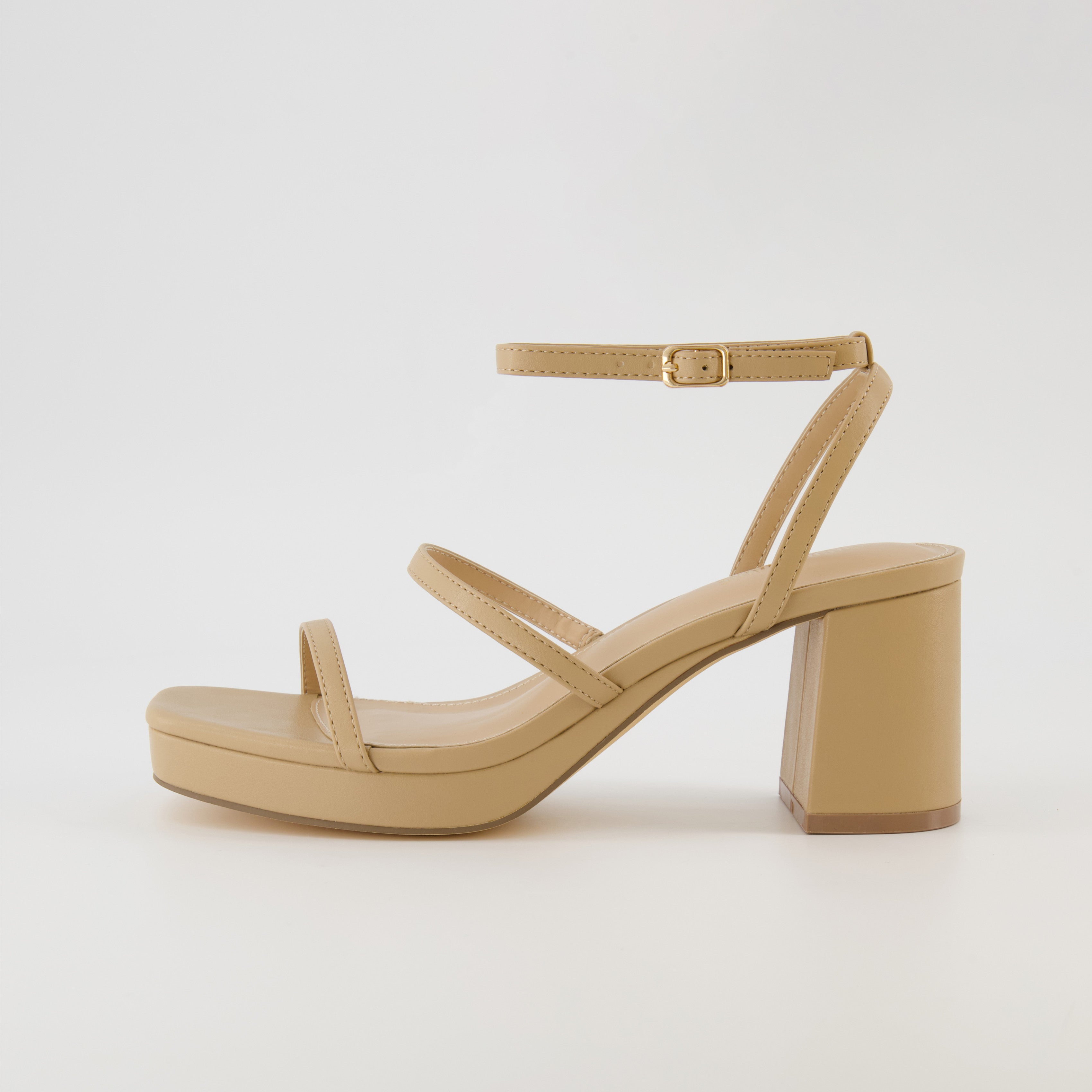 Roma Platform Dress Sandal Tan