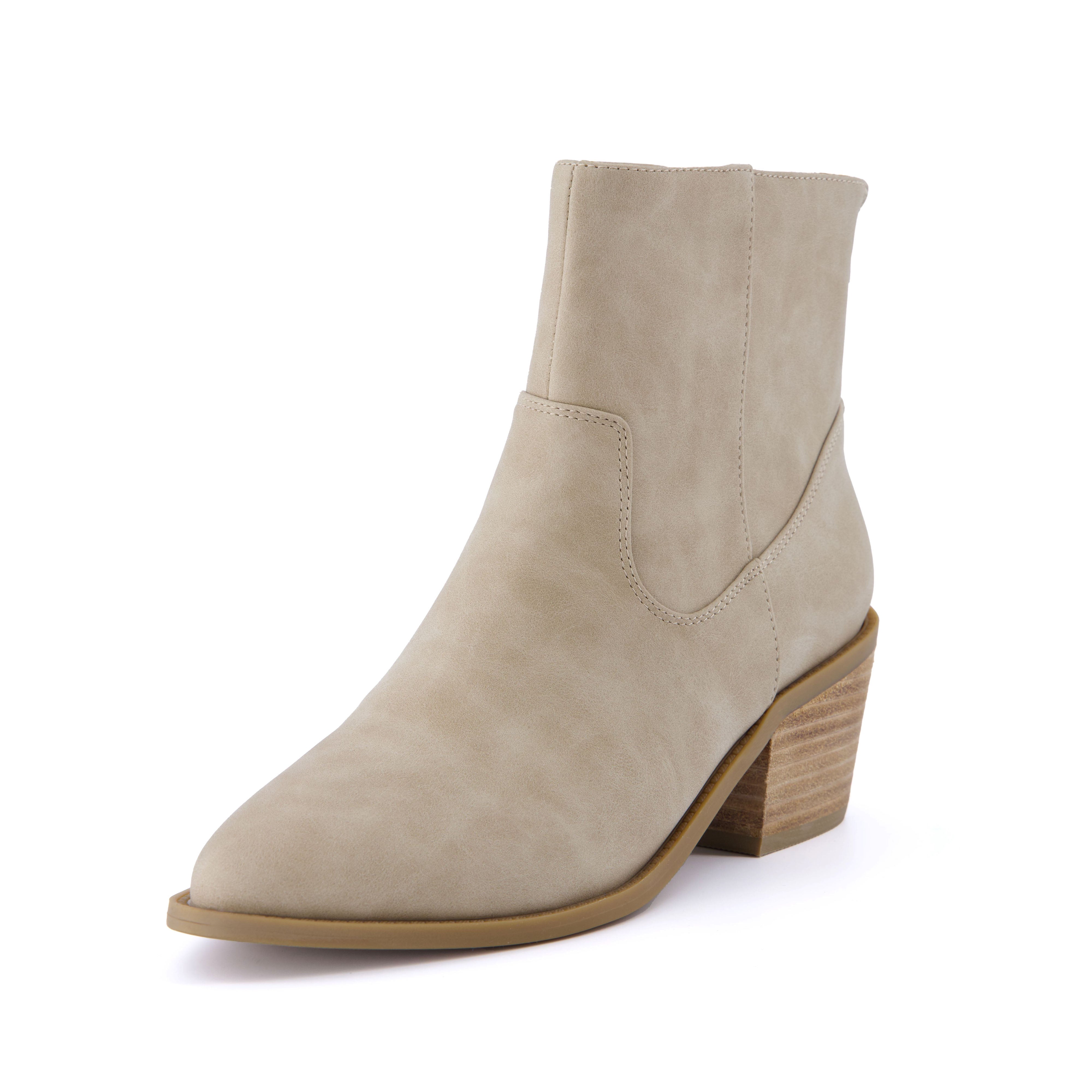 Rowdy Western Boot Beige
