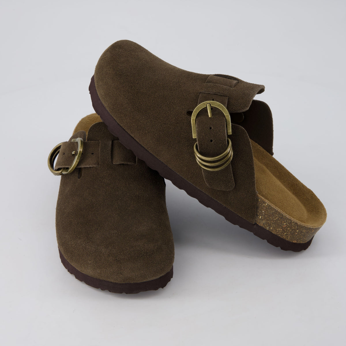 Ruben Leather Womens Clogs