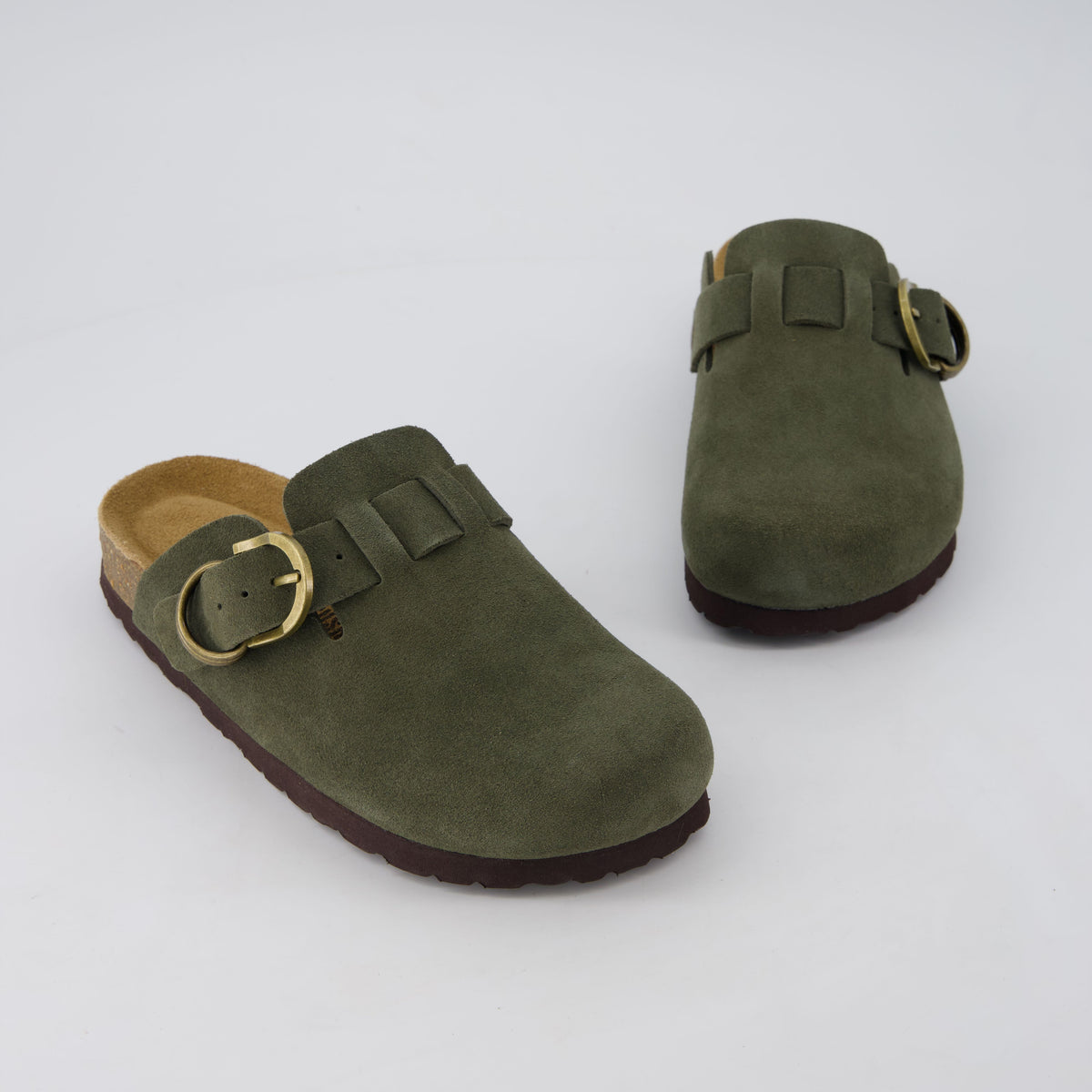 Ruben Leather Womens Clogs
