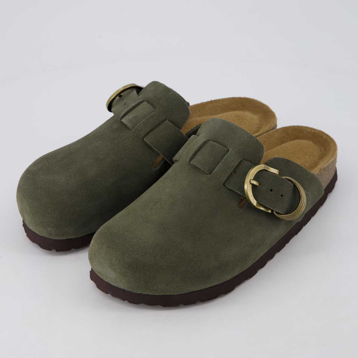 Ruben Leather Womens Clogs