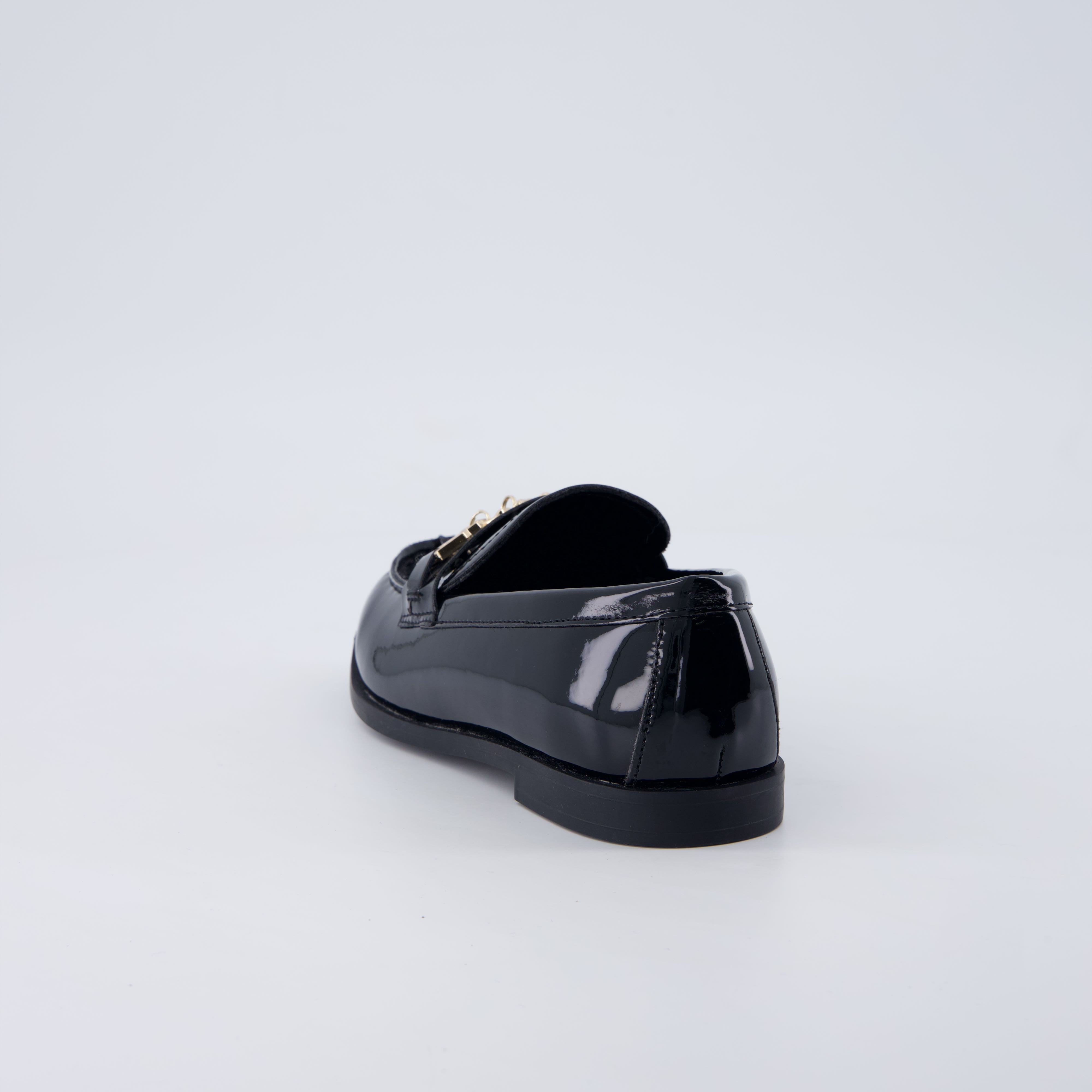 Rye Kids Penny Loafers Black Patent Medium