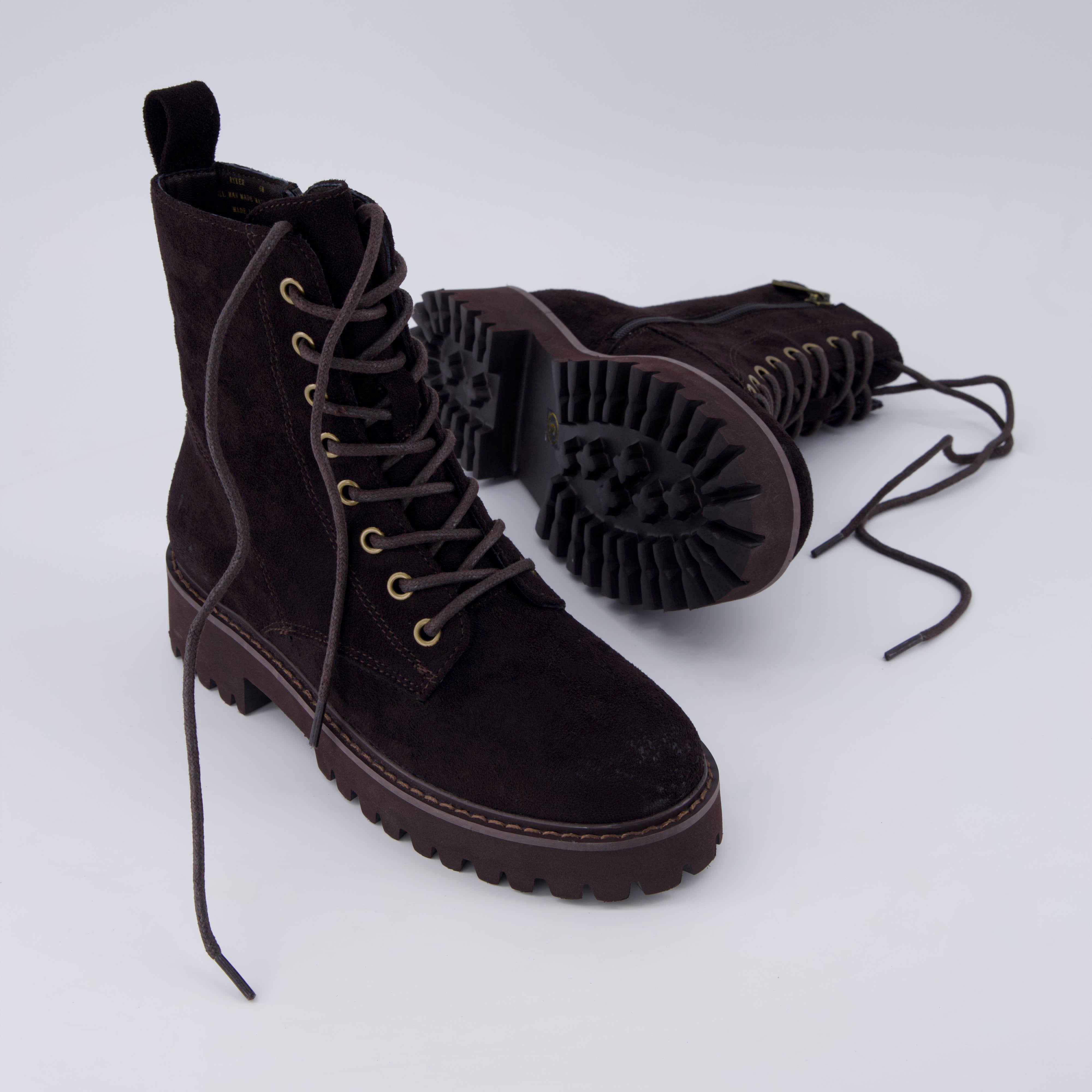 Ryker Vegan Leather Combat Boots