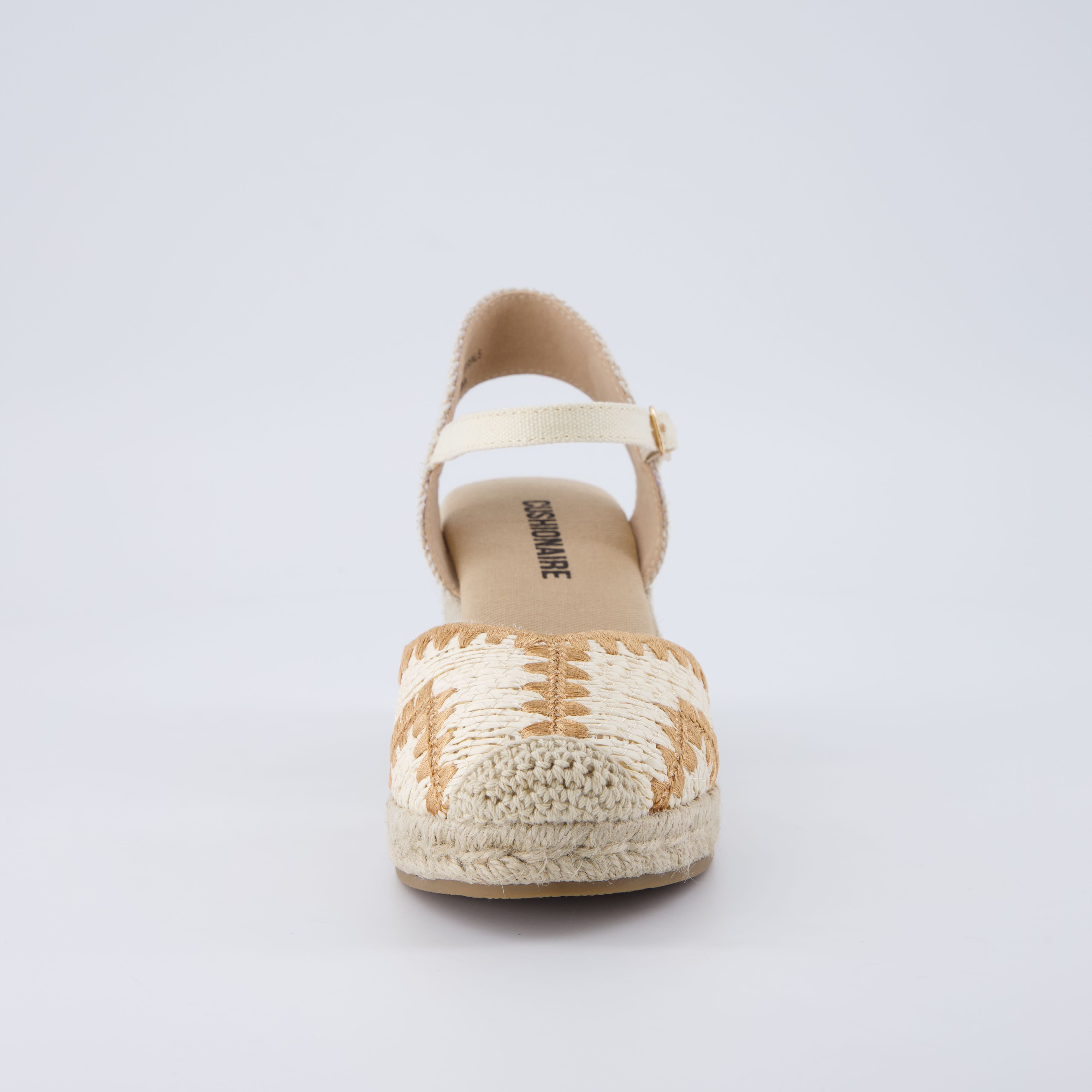 Samba Raffia Espadrilles Beige