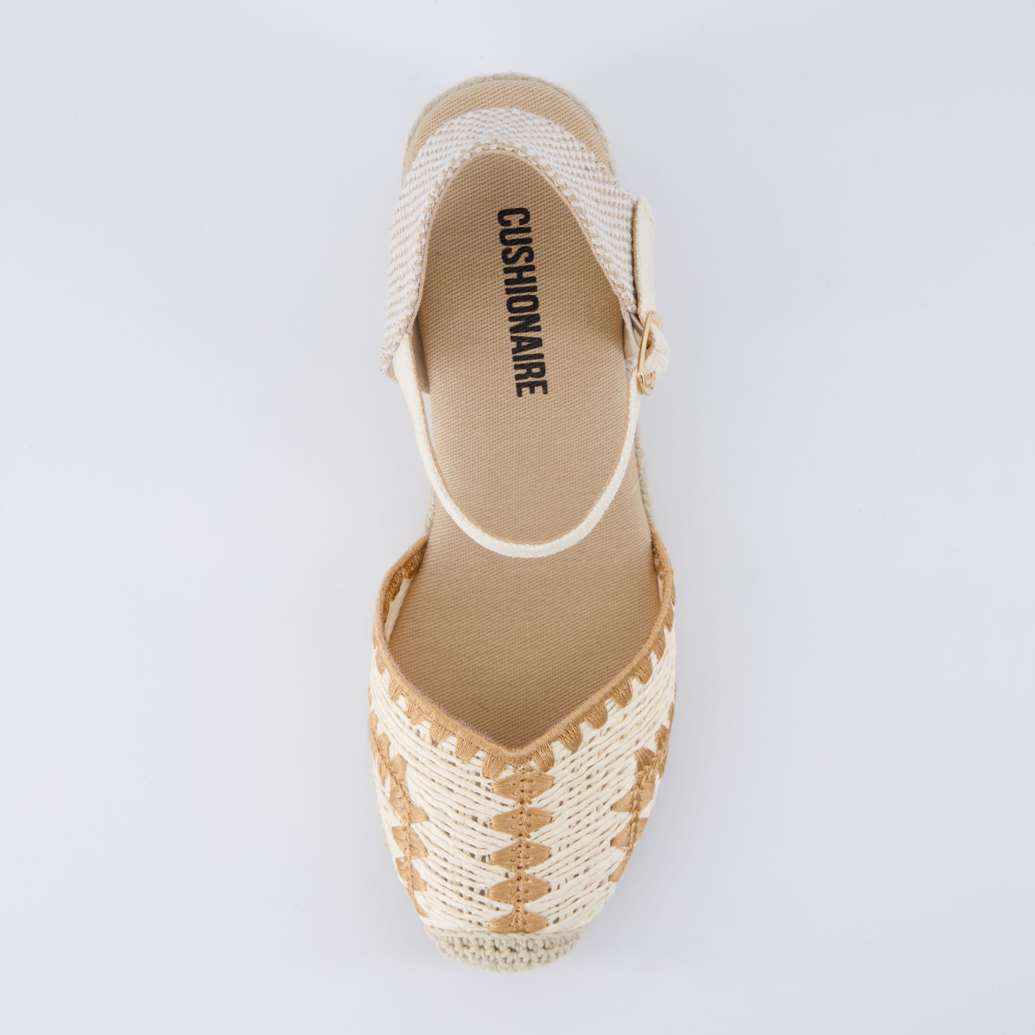 Samba Raffia Espadrilles Beige
