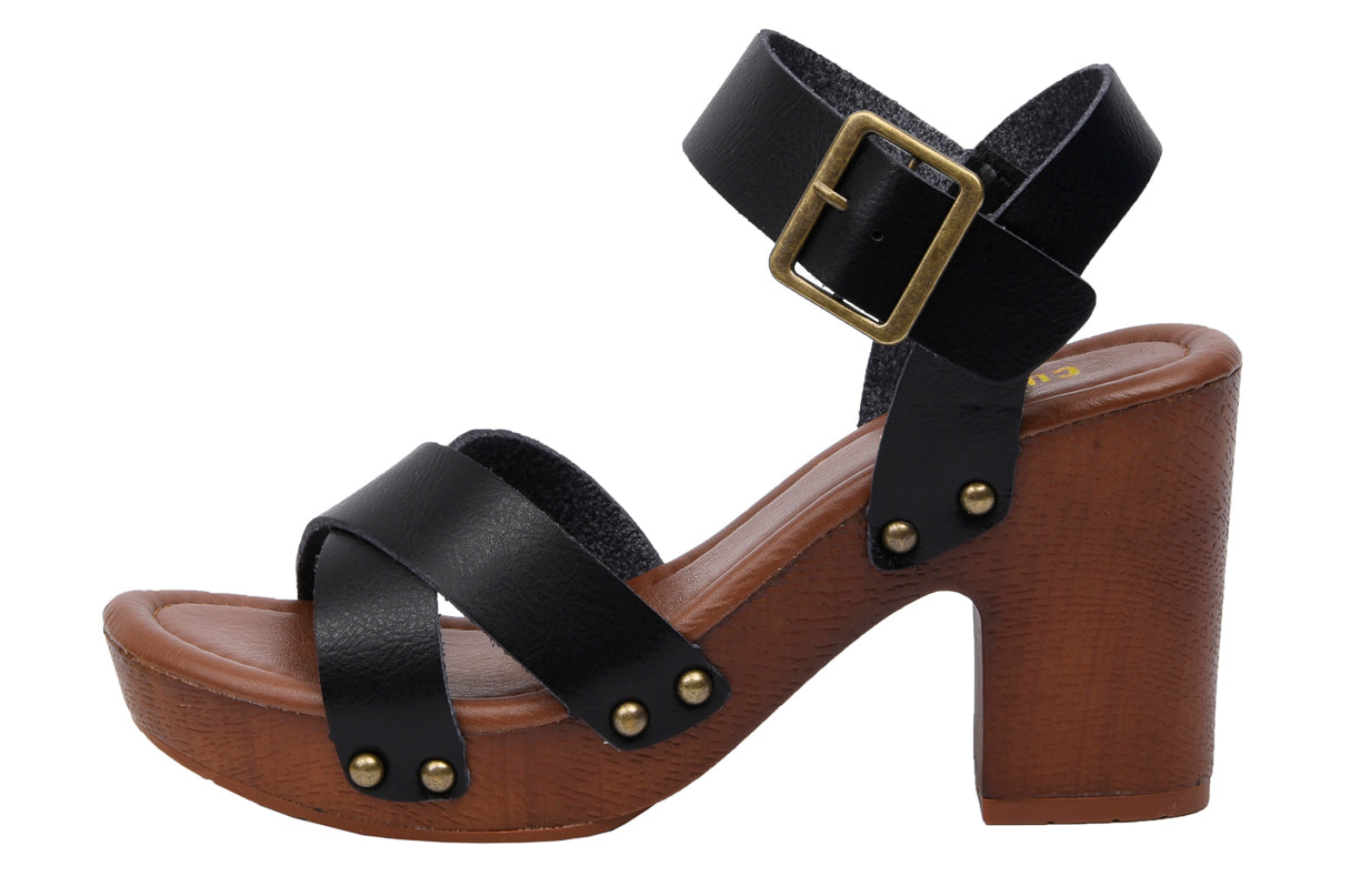 Dunes Sayer Faux Wood Sandal