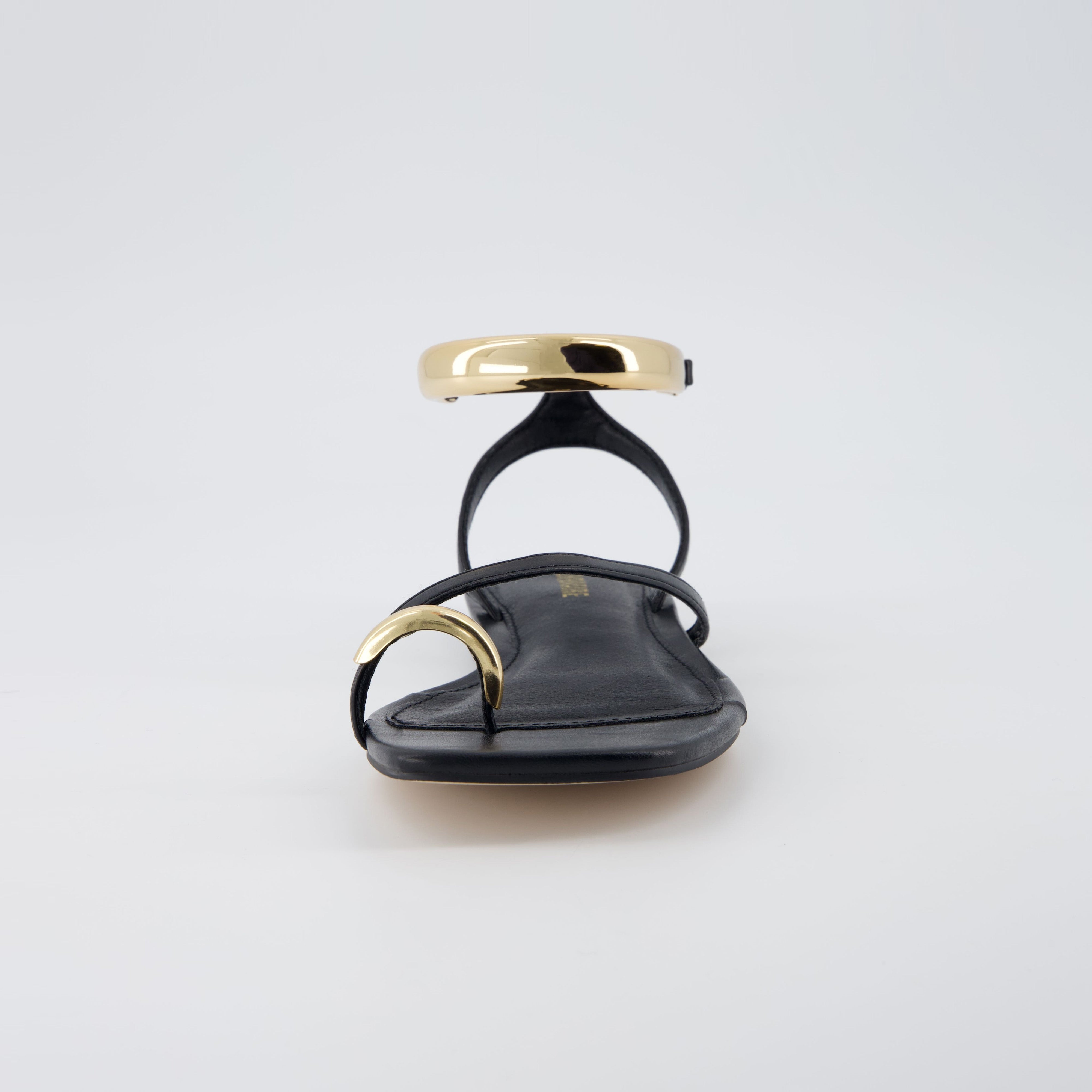 Secret Flat Sandals BLACK