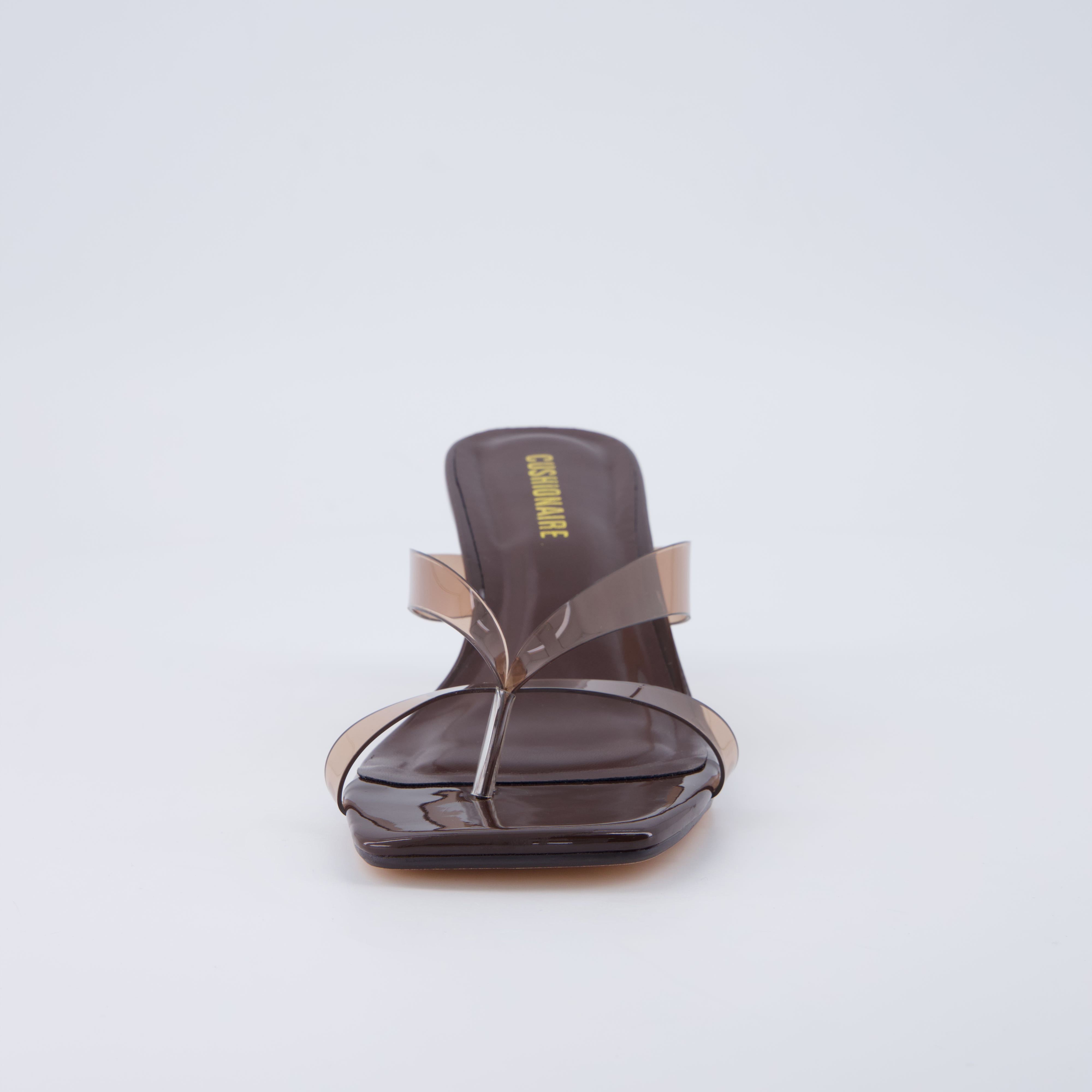 Shana Jelly Strap Heels Cafe Medium