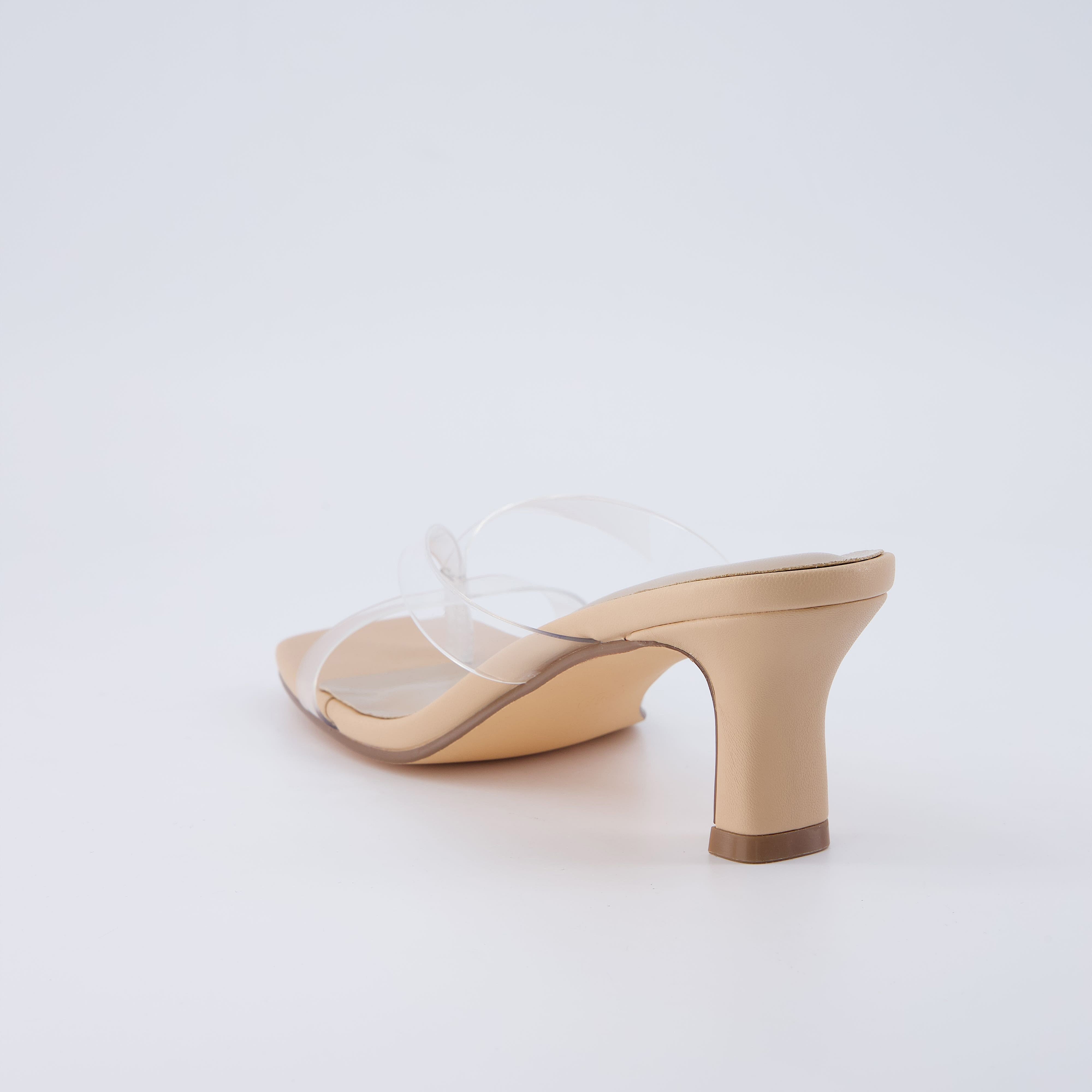 Shana Jelly Strap Heels Clear Medium