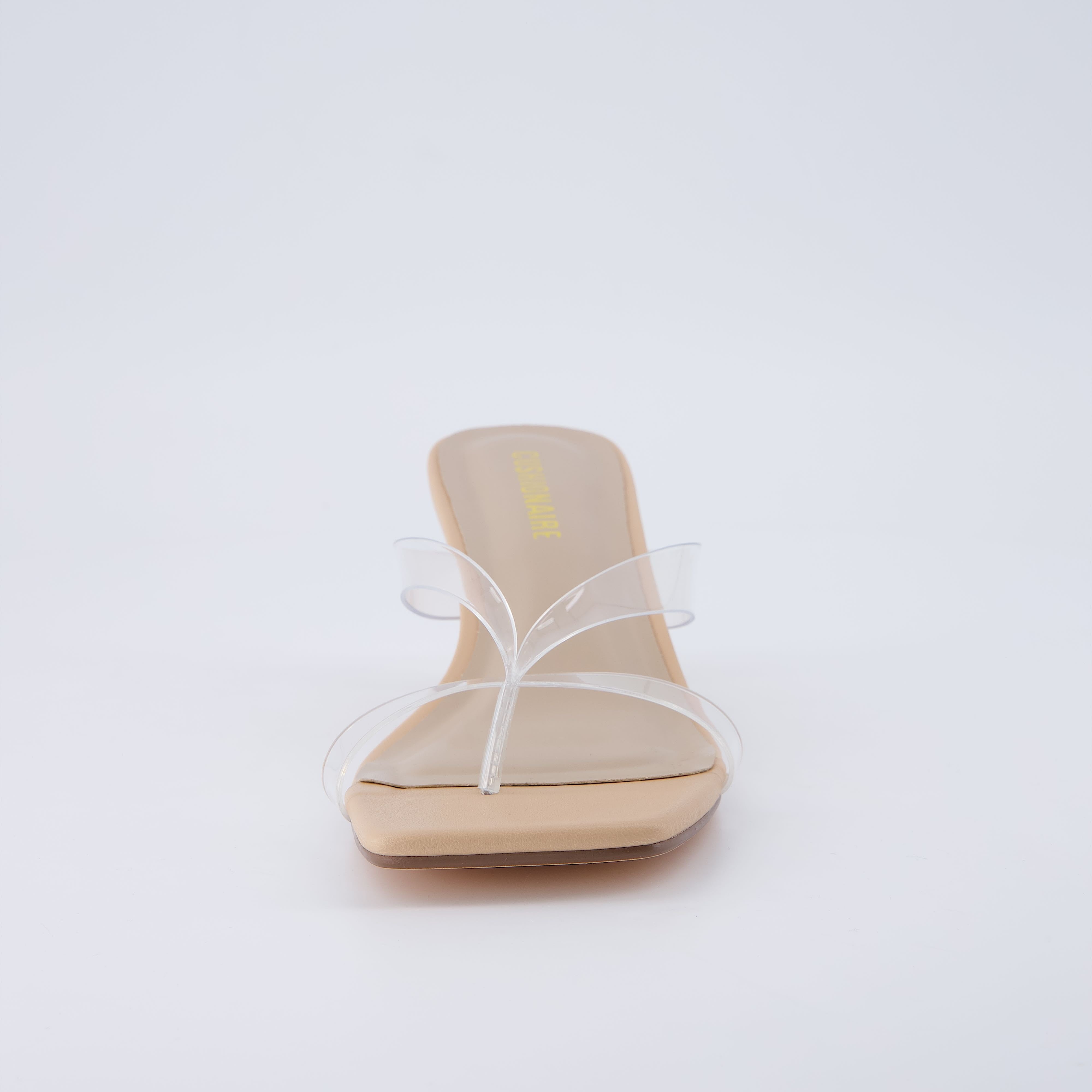 Shana Jelly Strap Heels Clear Medium