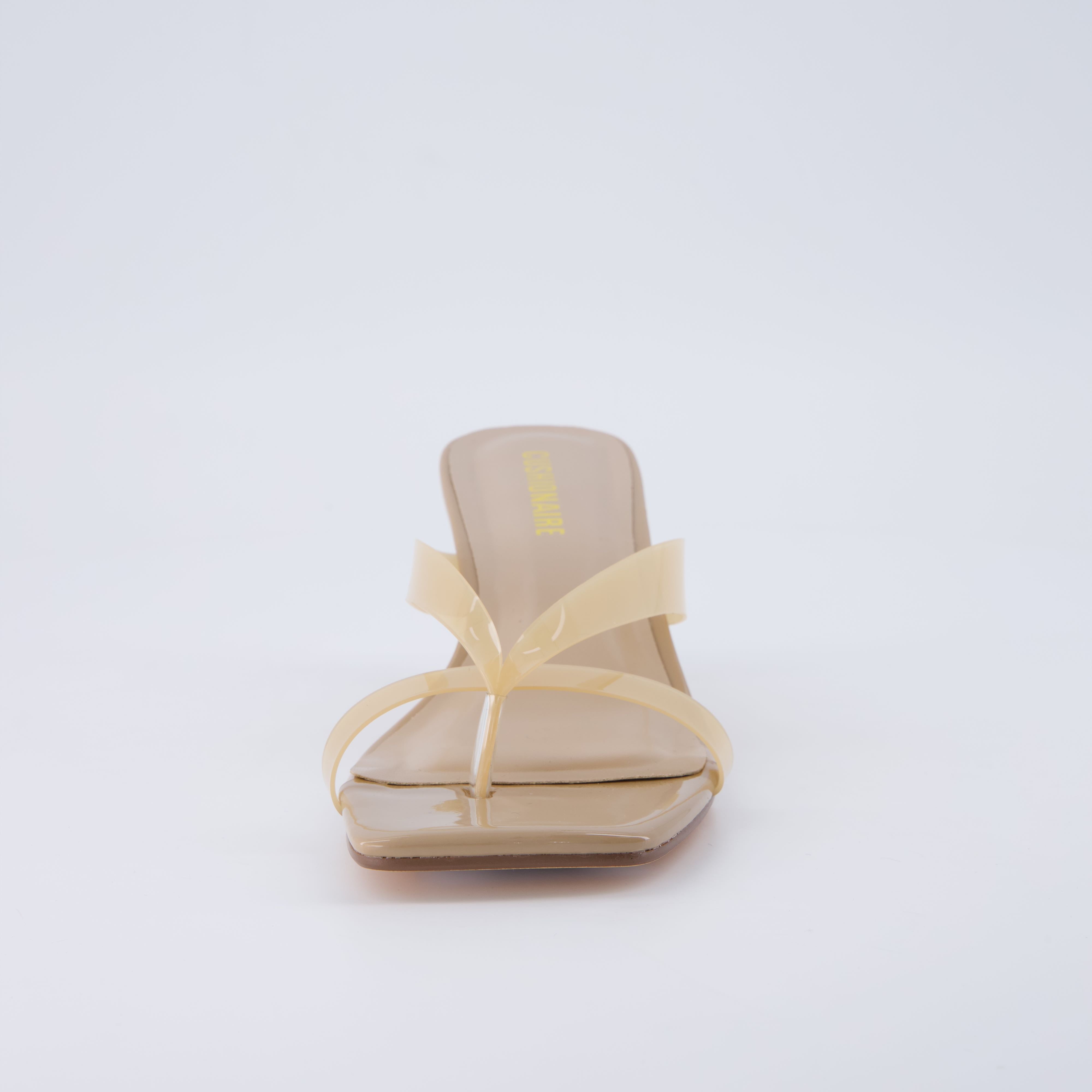 Shana Jelly Strap Heels Nude Medium