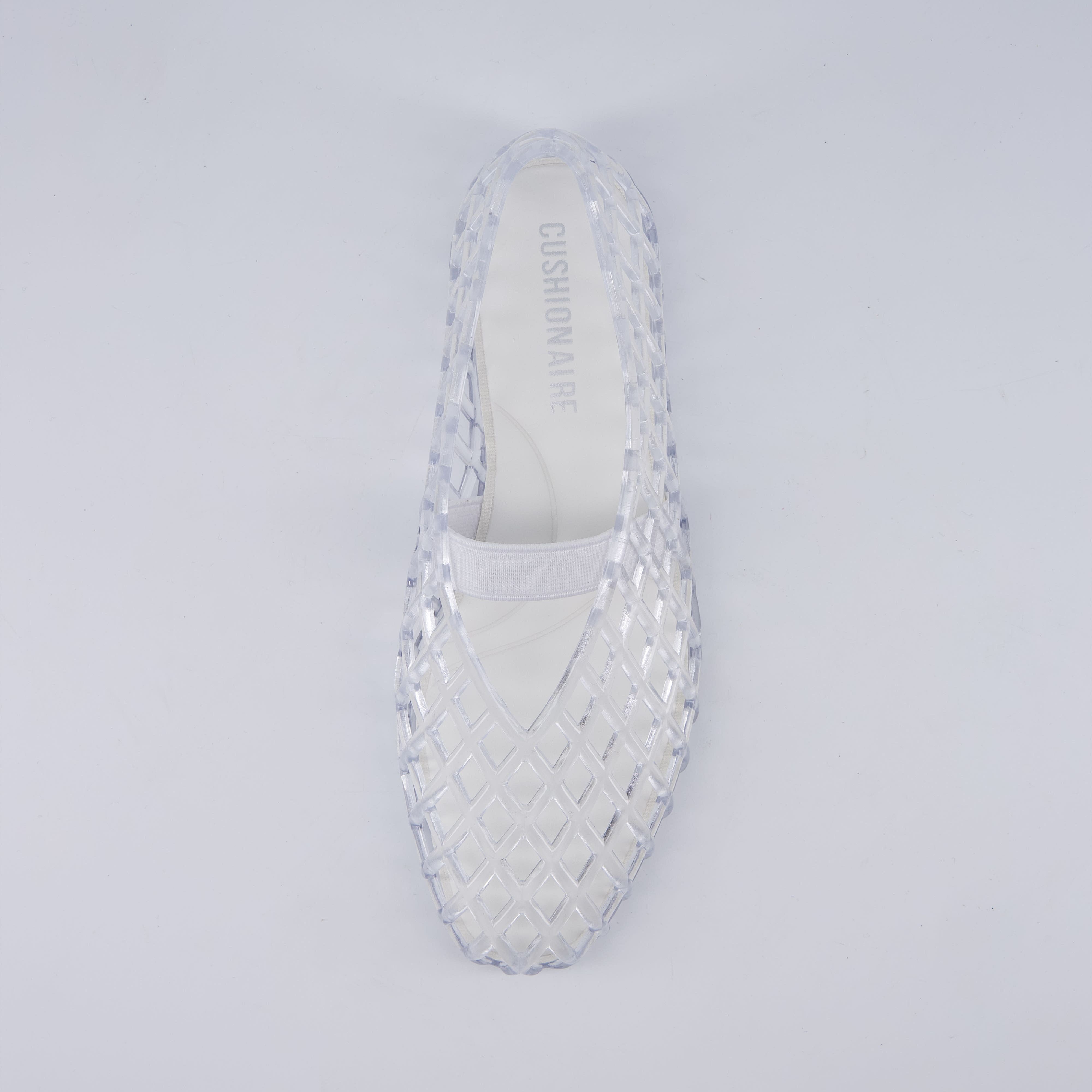 Siesta Girls Jelly Ballet Flats Sparkle Medium