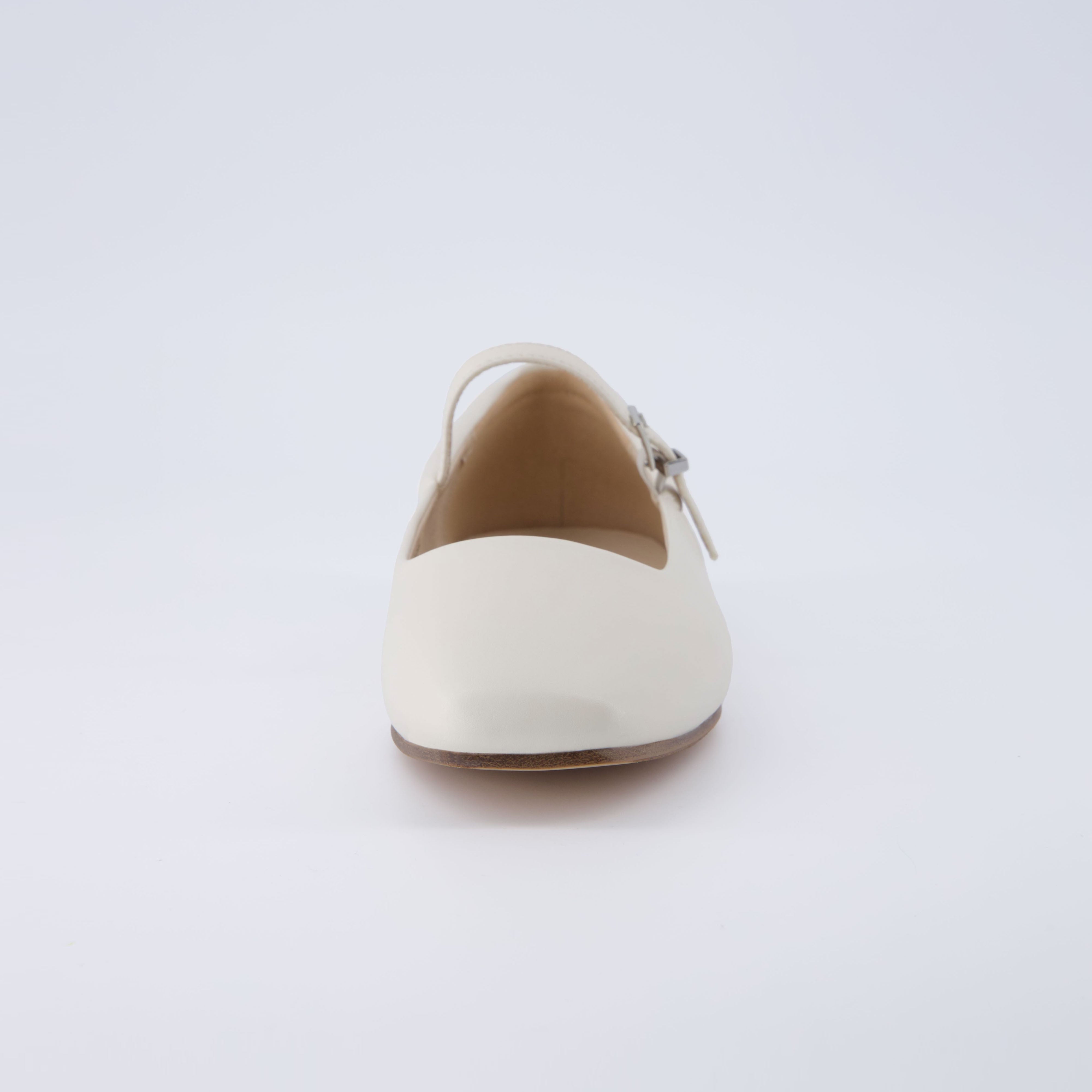 Sleeper Mary Jane Flat Cream