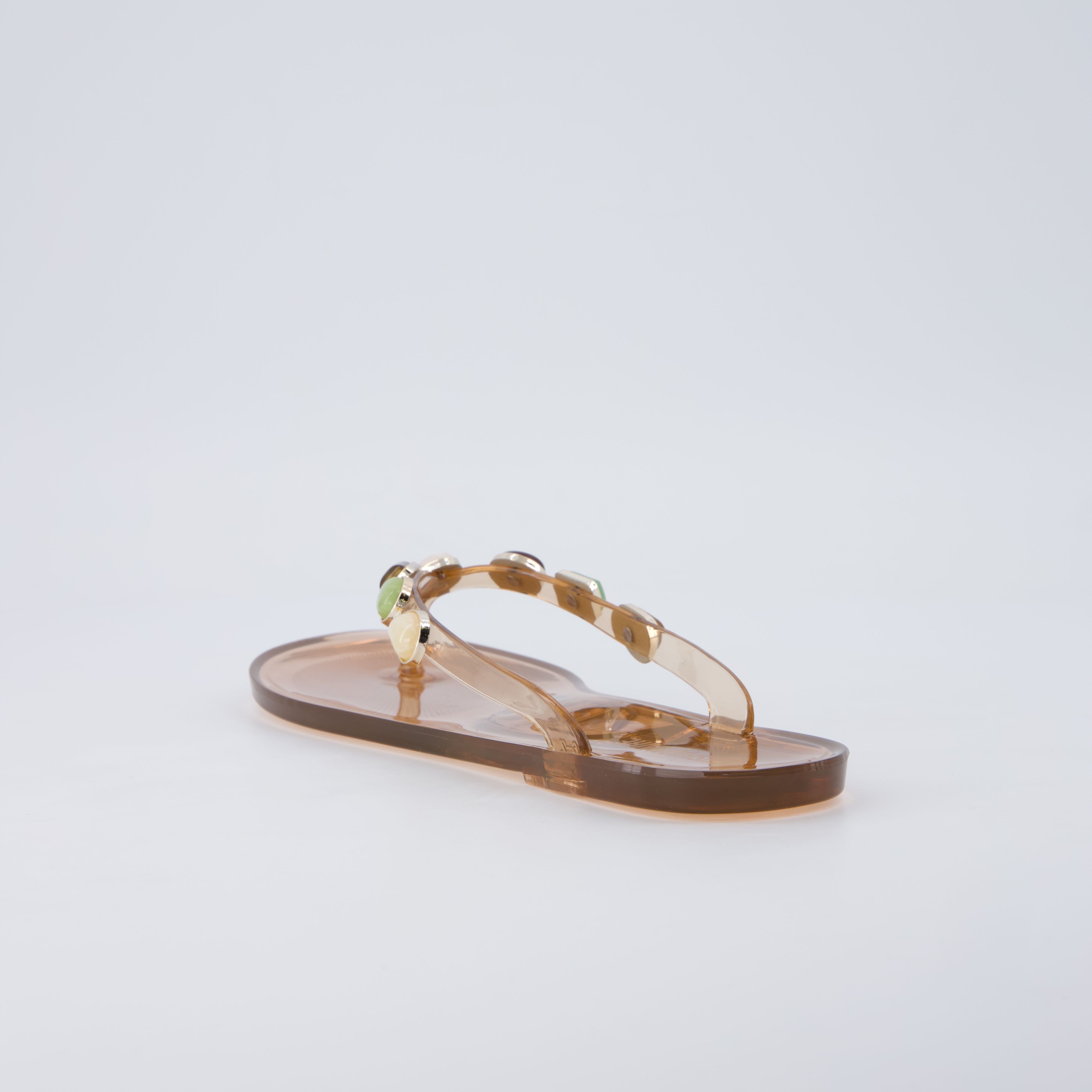 Soley Jelly Flip Flops