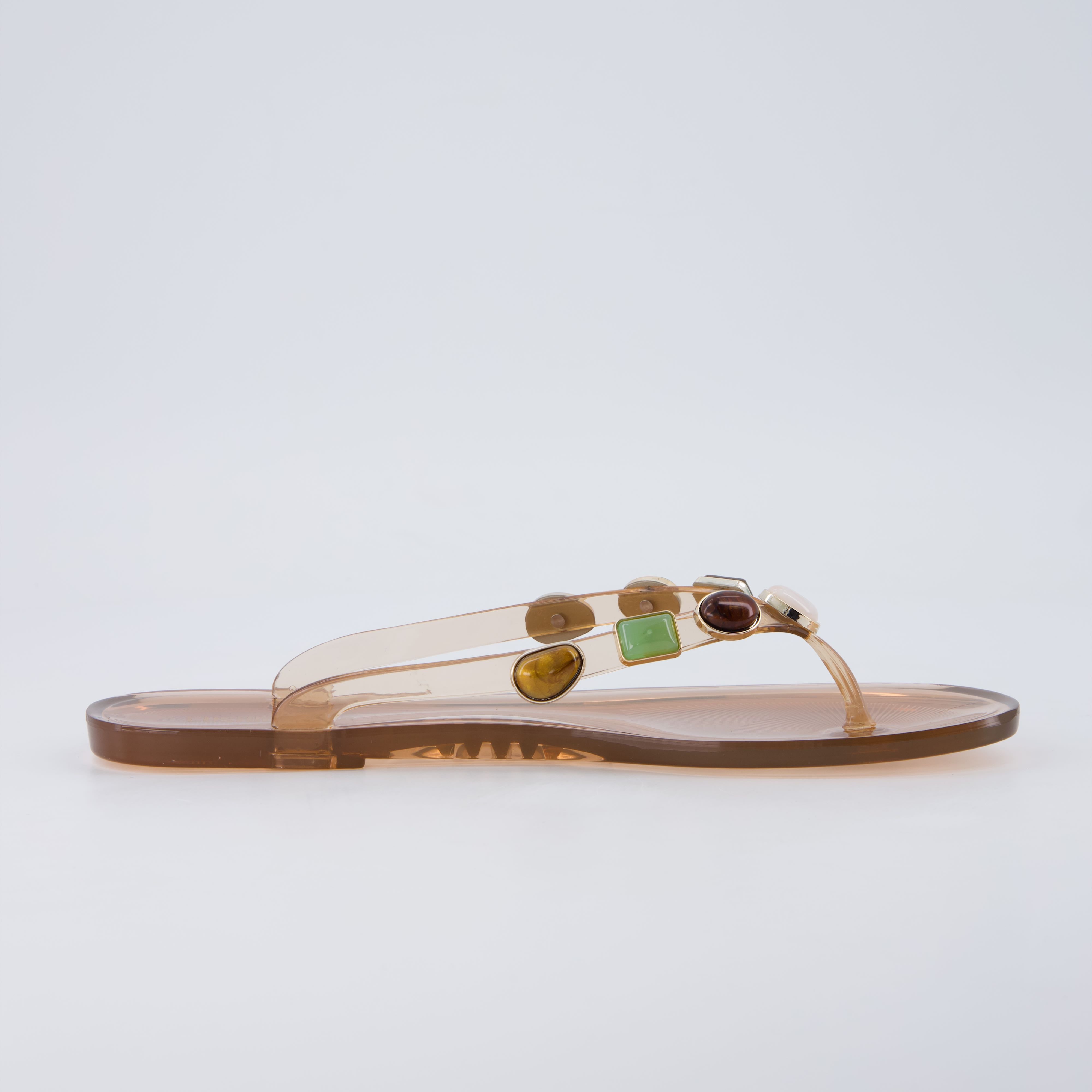 Soley Jelly Flip Flops