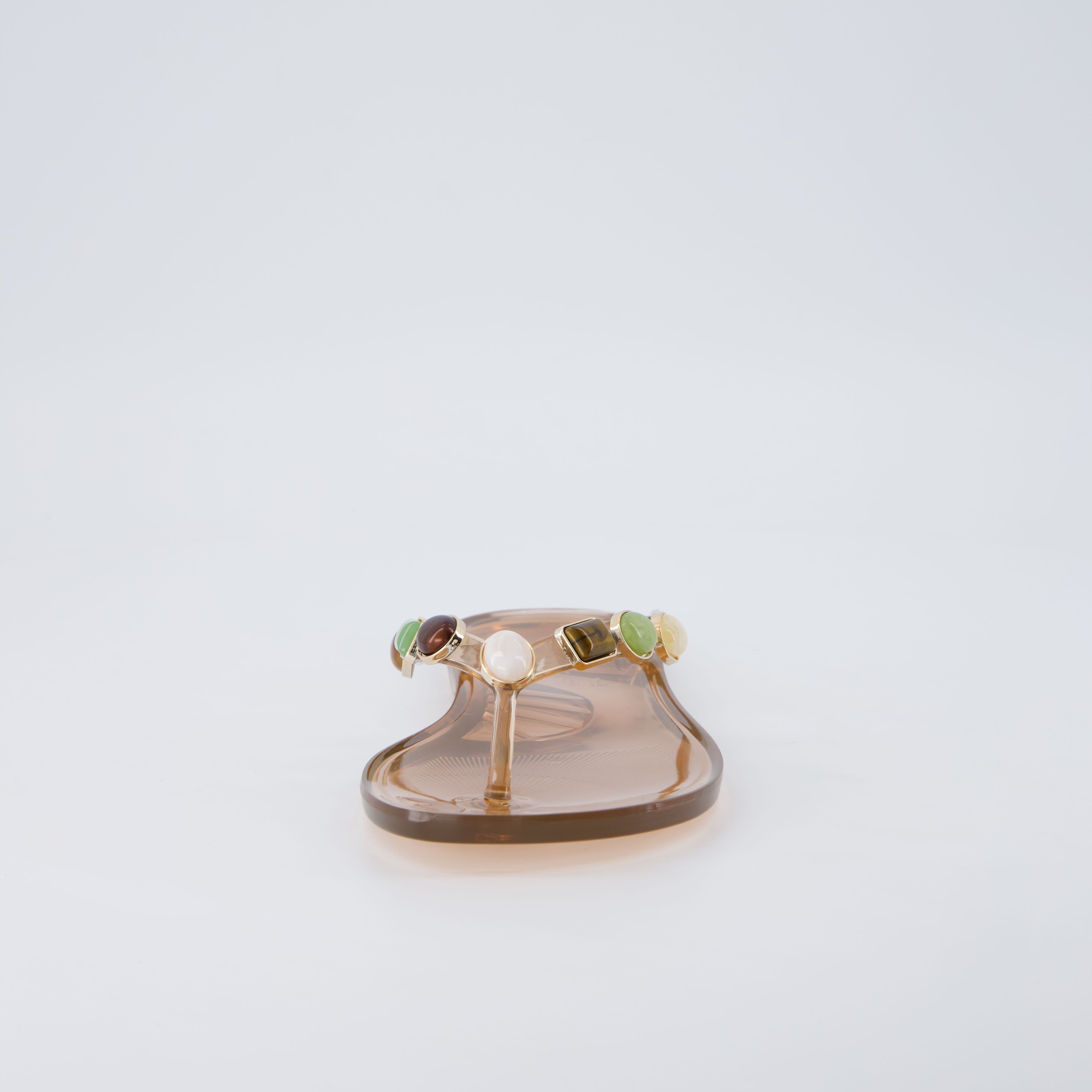 Soley Jelly Flip Flops
