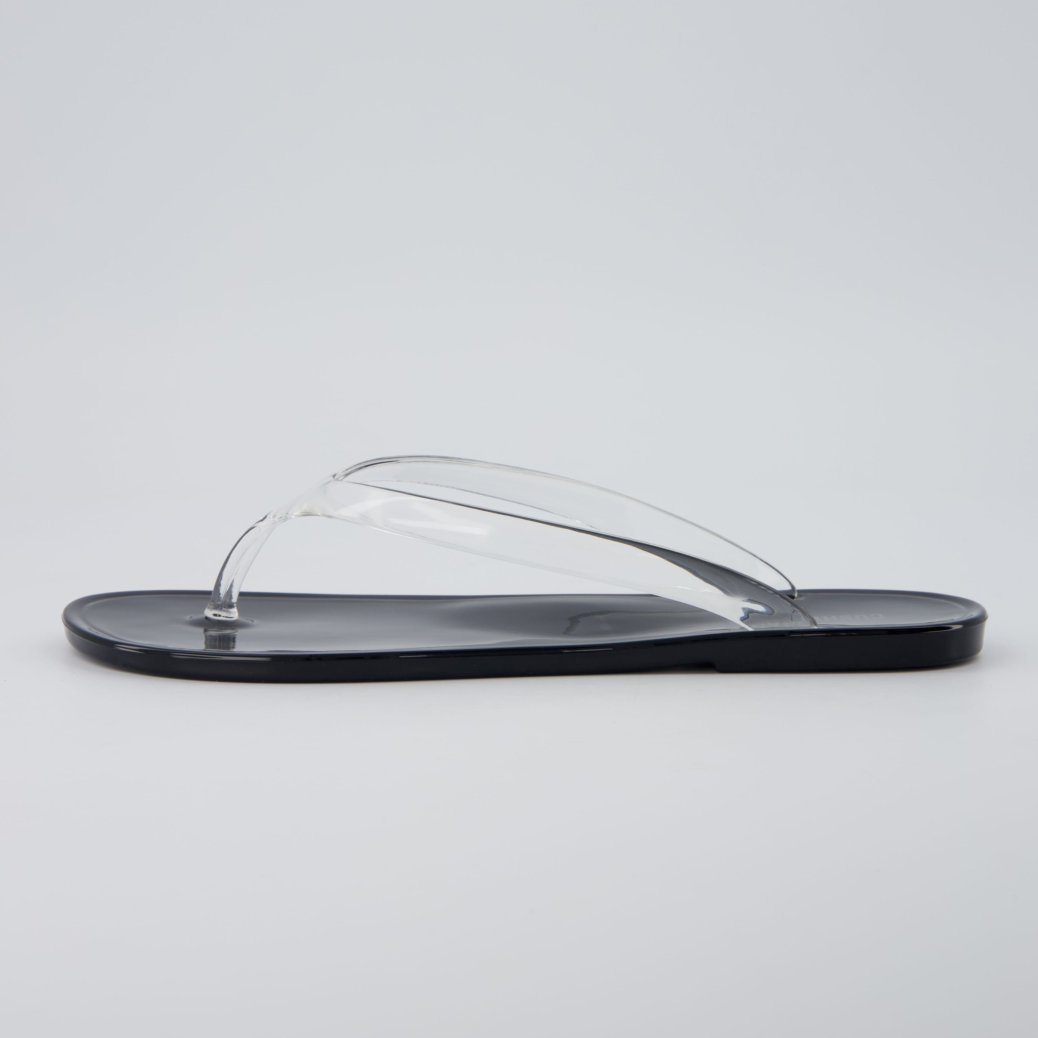 Splash Jelly Flip Flops Black Medium