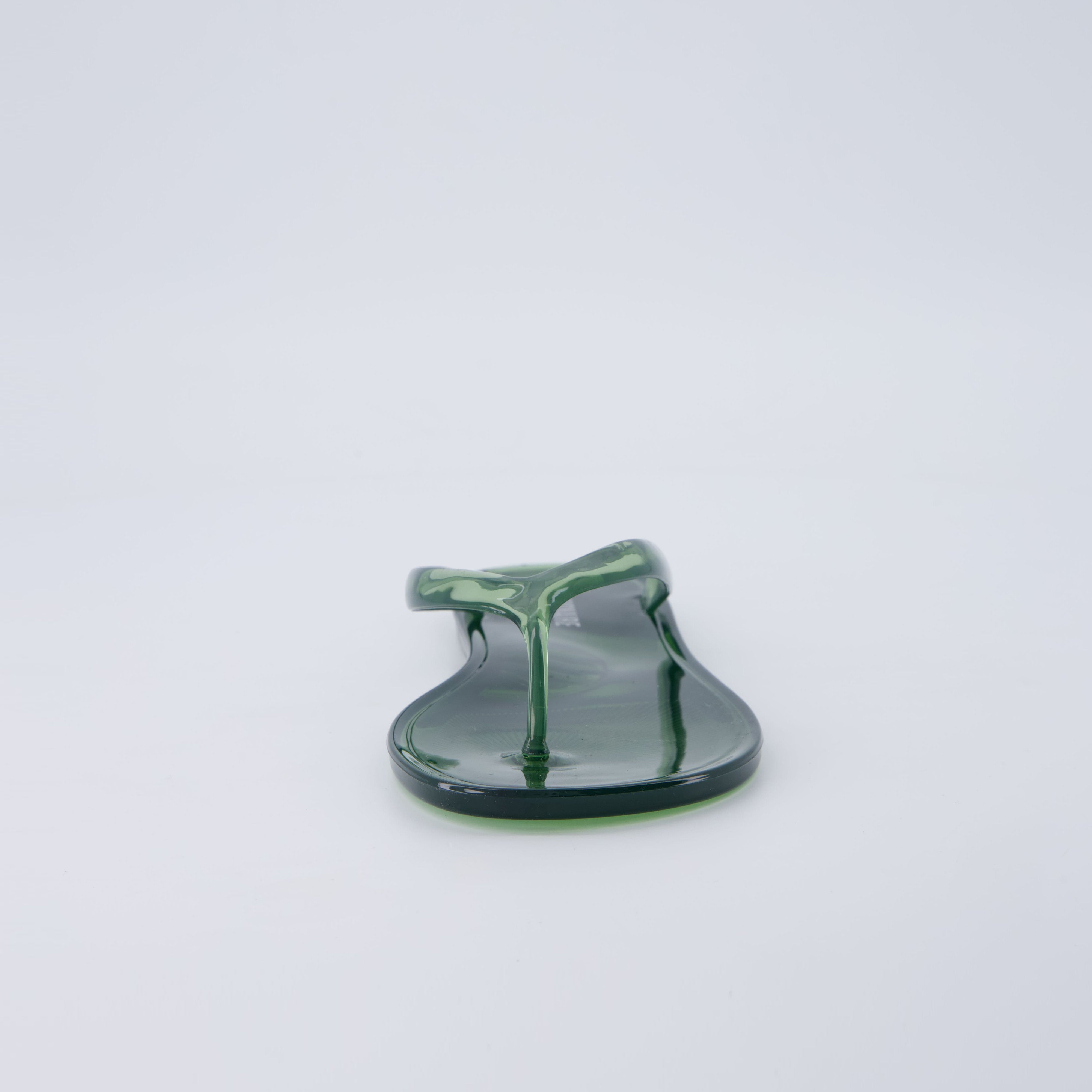 Splash Jelly Flip Flops Green Medium