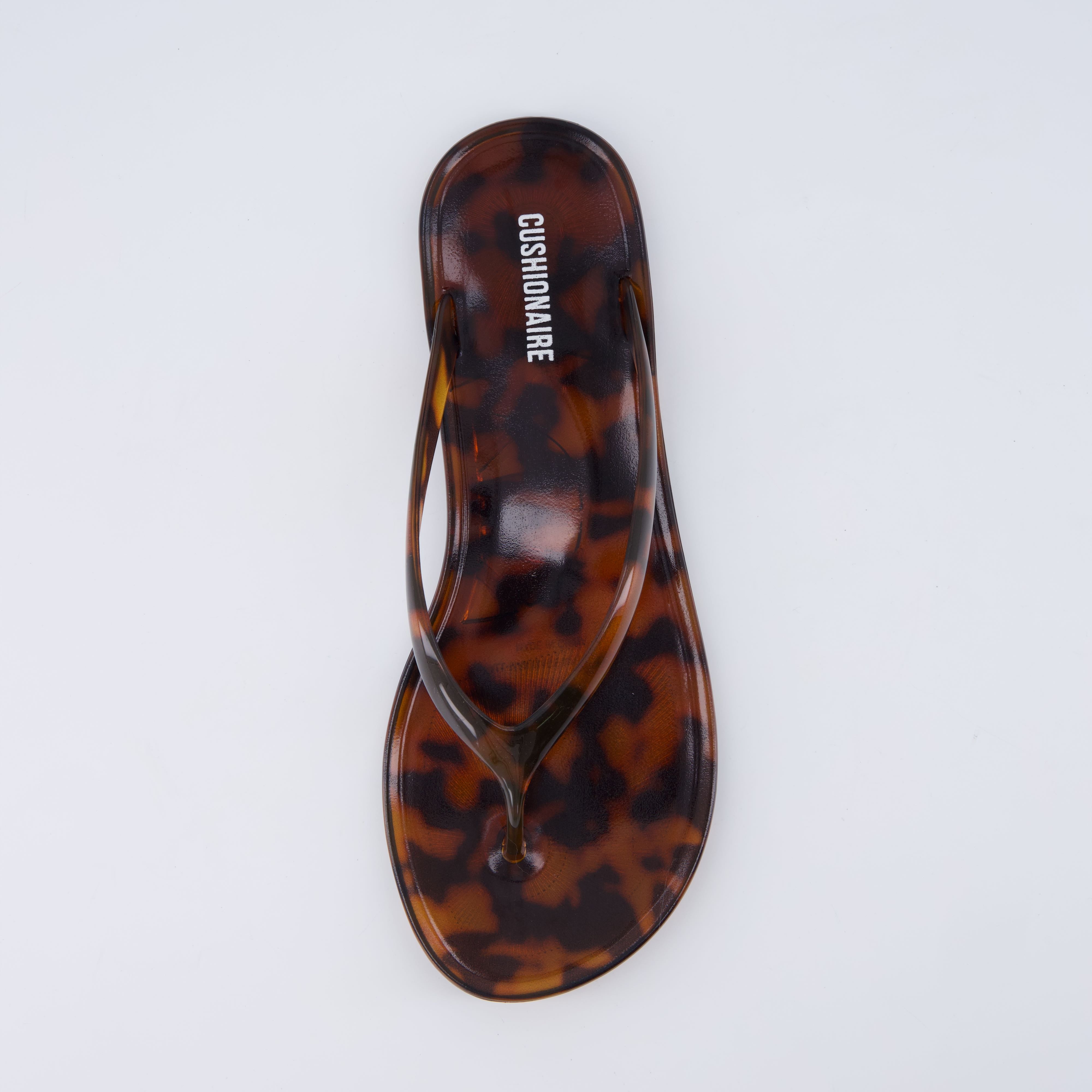 Splash Jelly Flip Flops Tortoise Medium