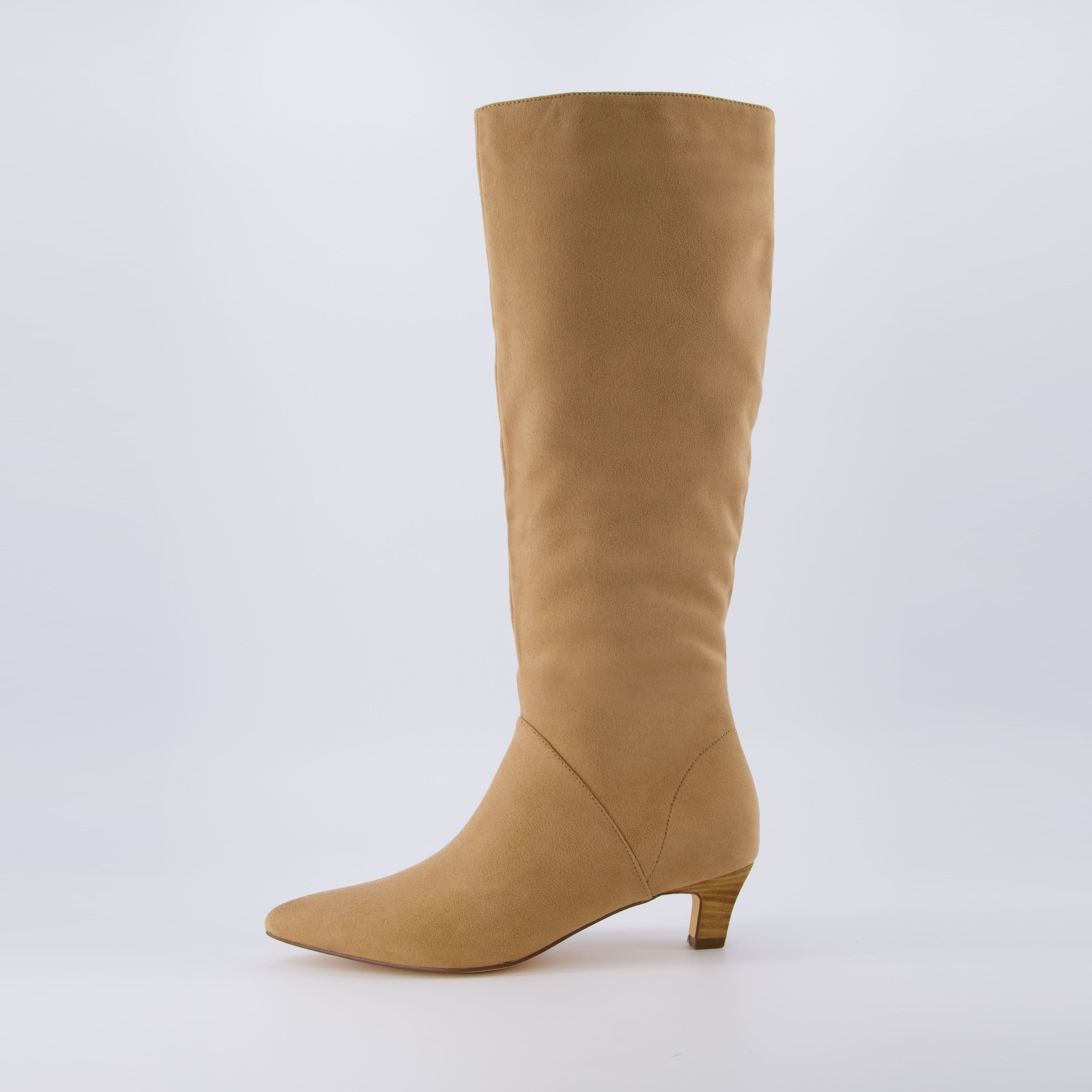Stiles Tall Kitten Boot Tan