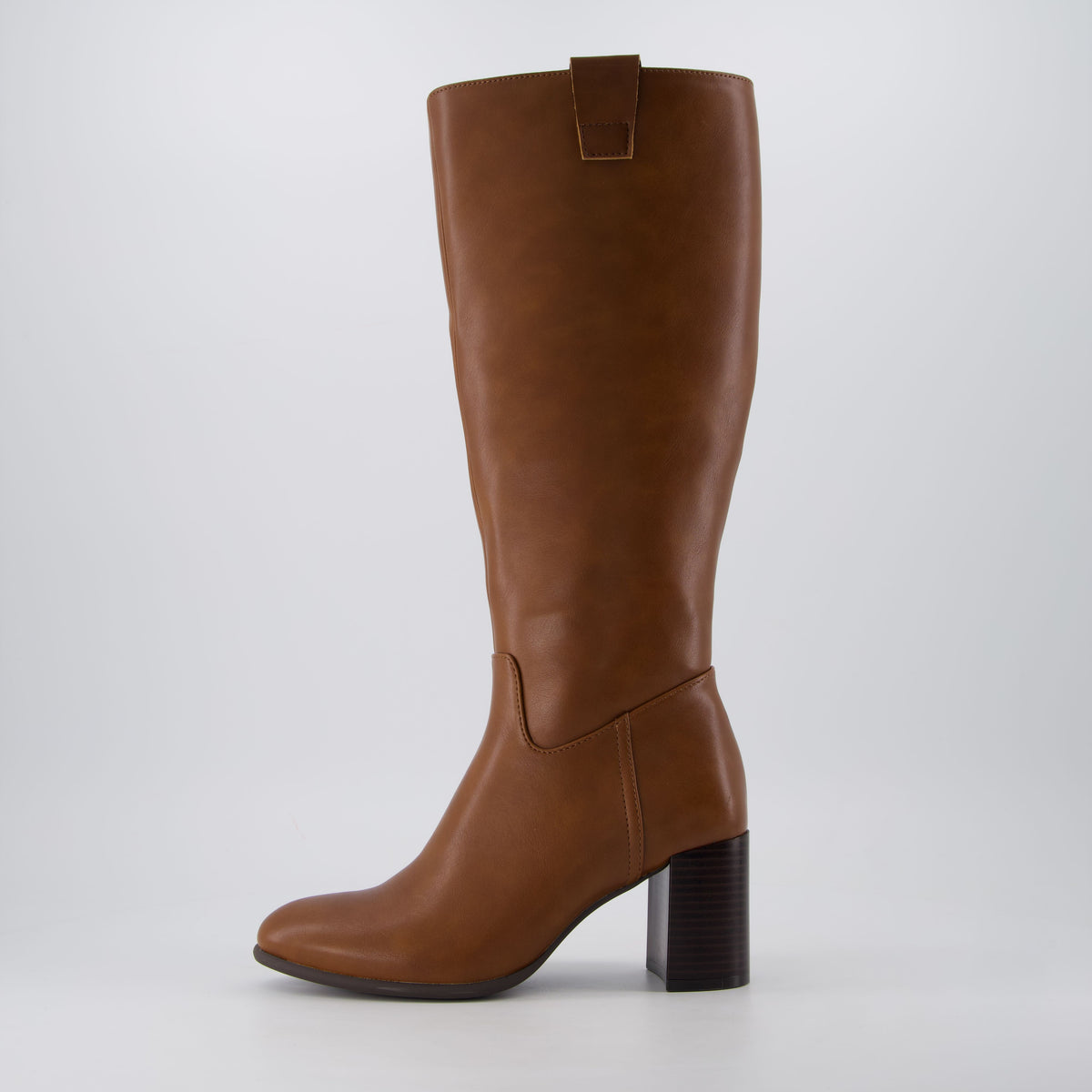 Strada Women's Knee High Boots Cognac Medium
