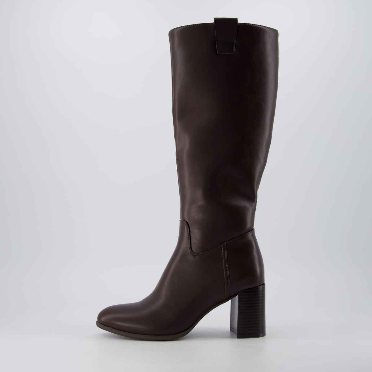 Strada Women's Knee High Boots Dark Brown Medium