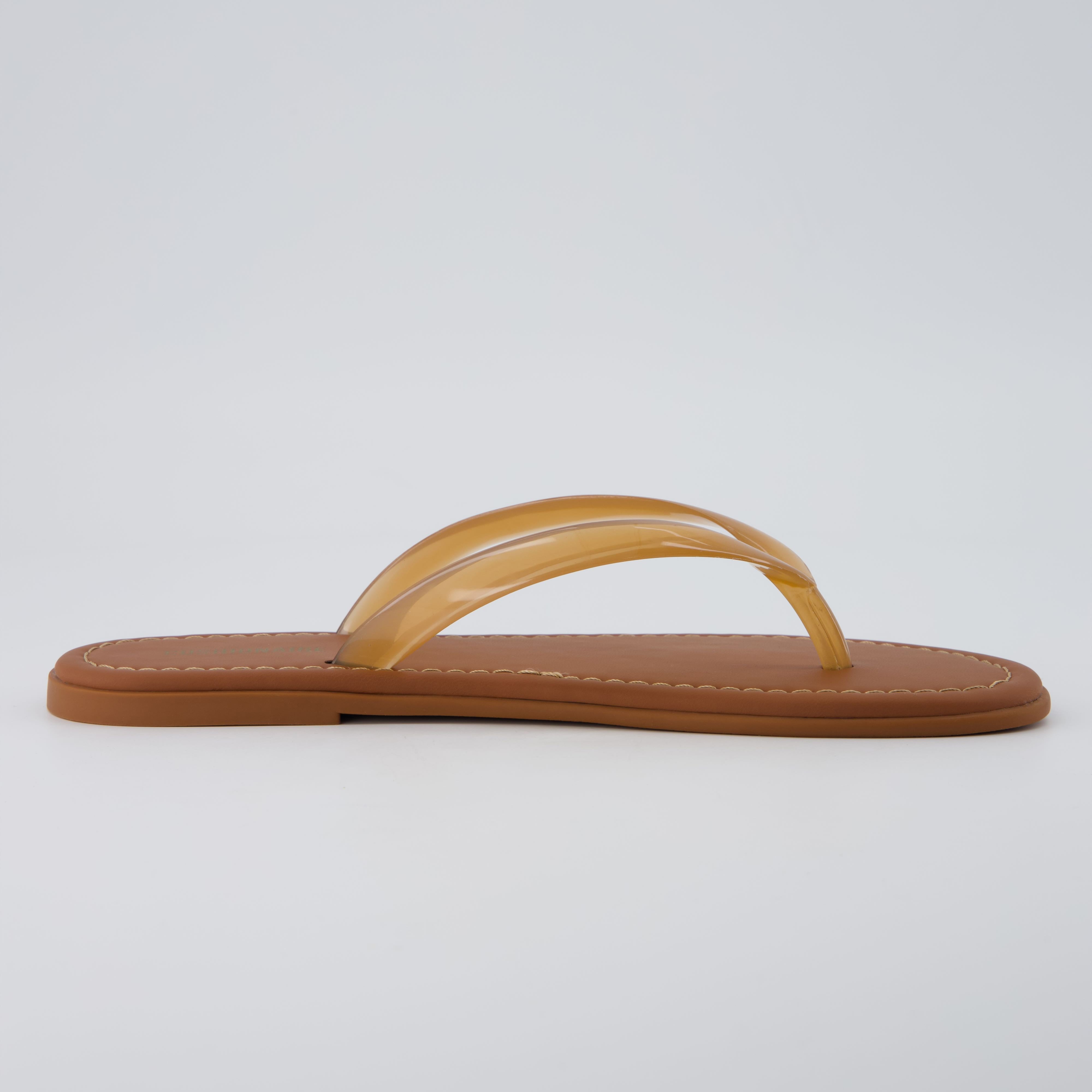 Surf Jelly Flip Flops Champagne Medium