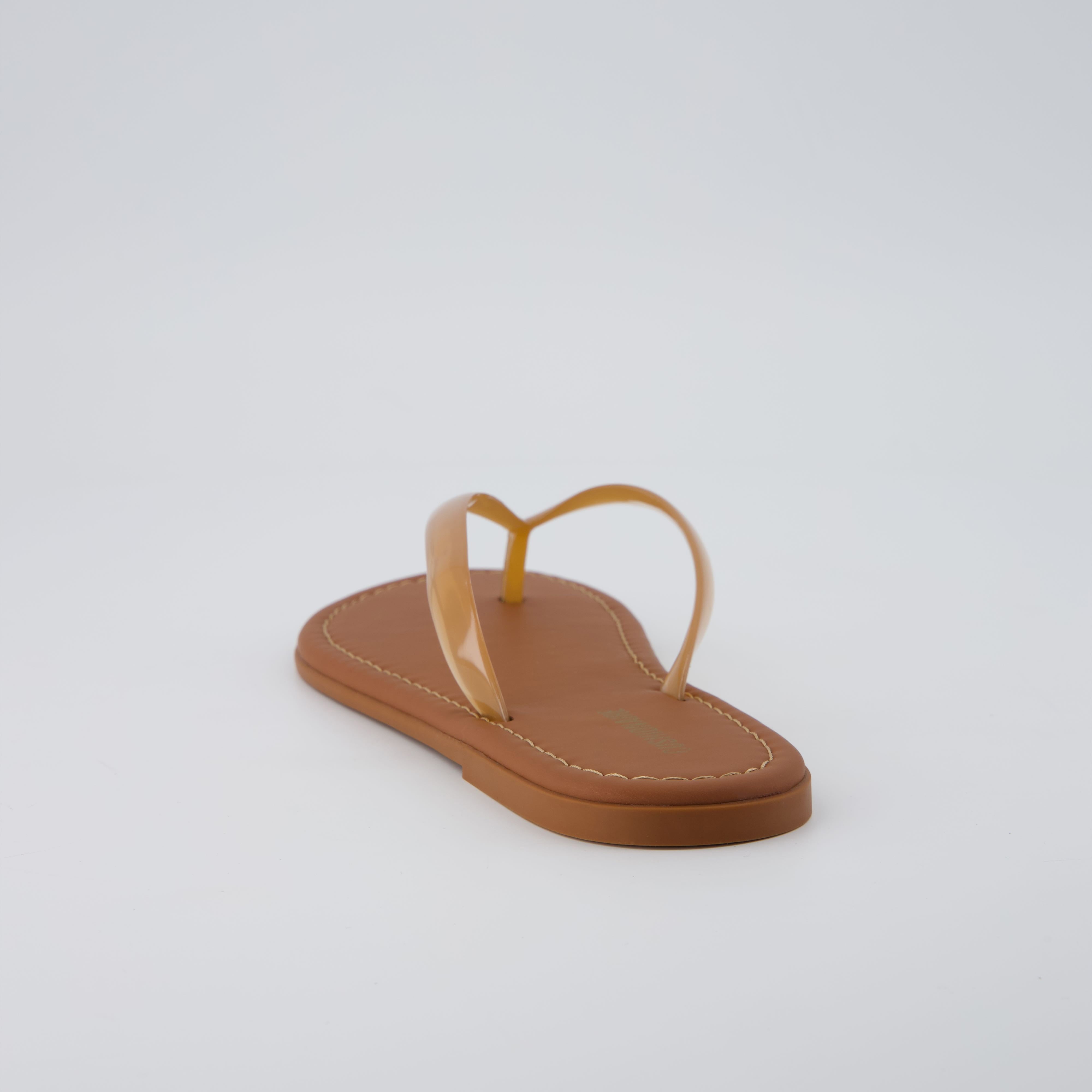 Surf Jelly Flip Flops Champagne Medium