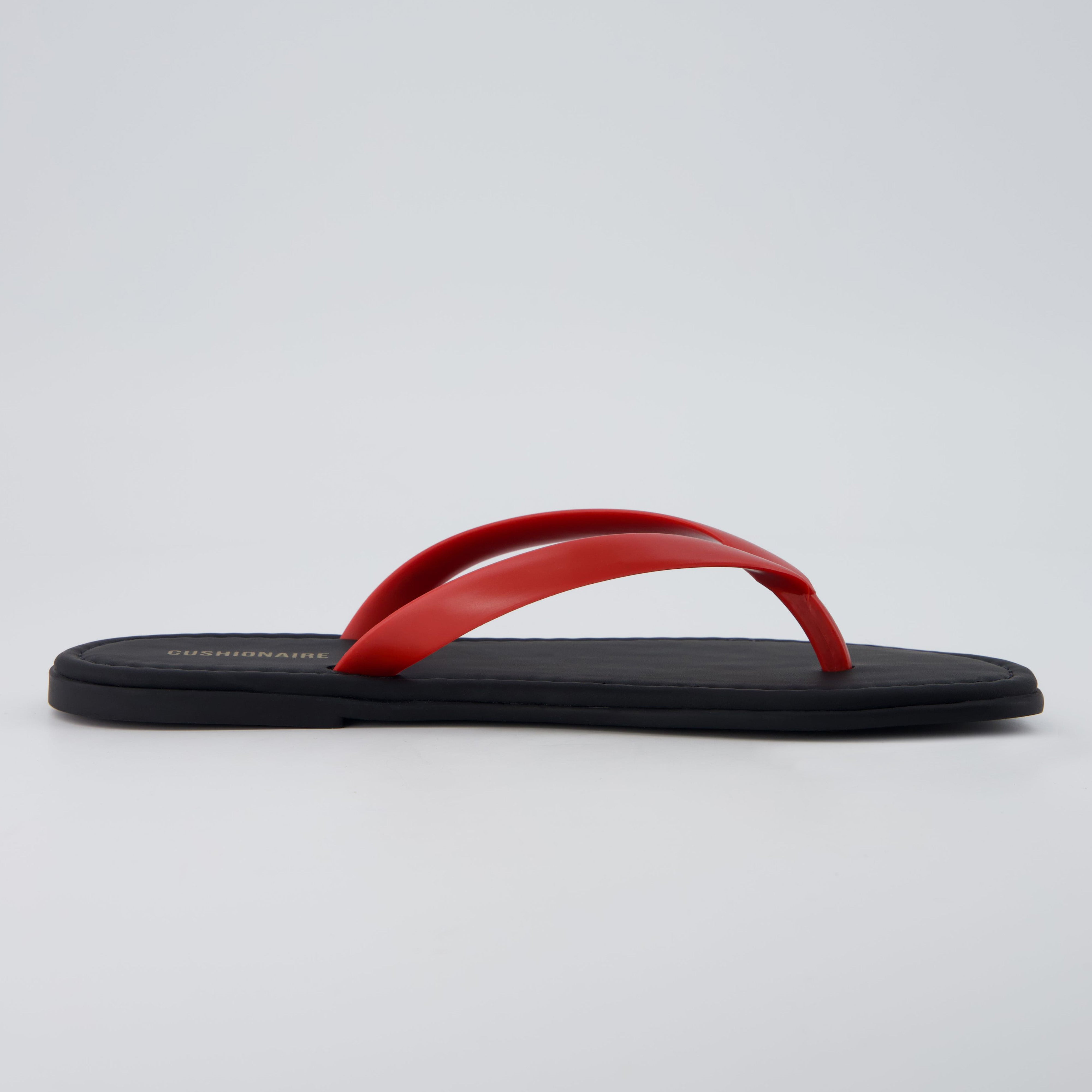 Surf Jelly Flip Flops Red Medium