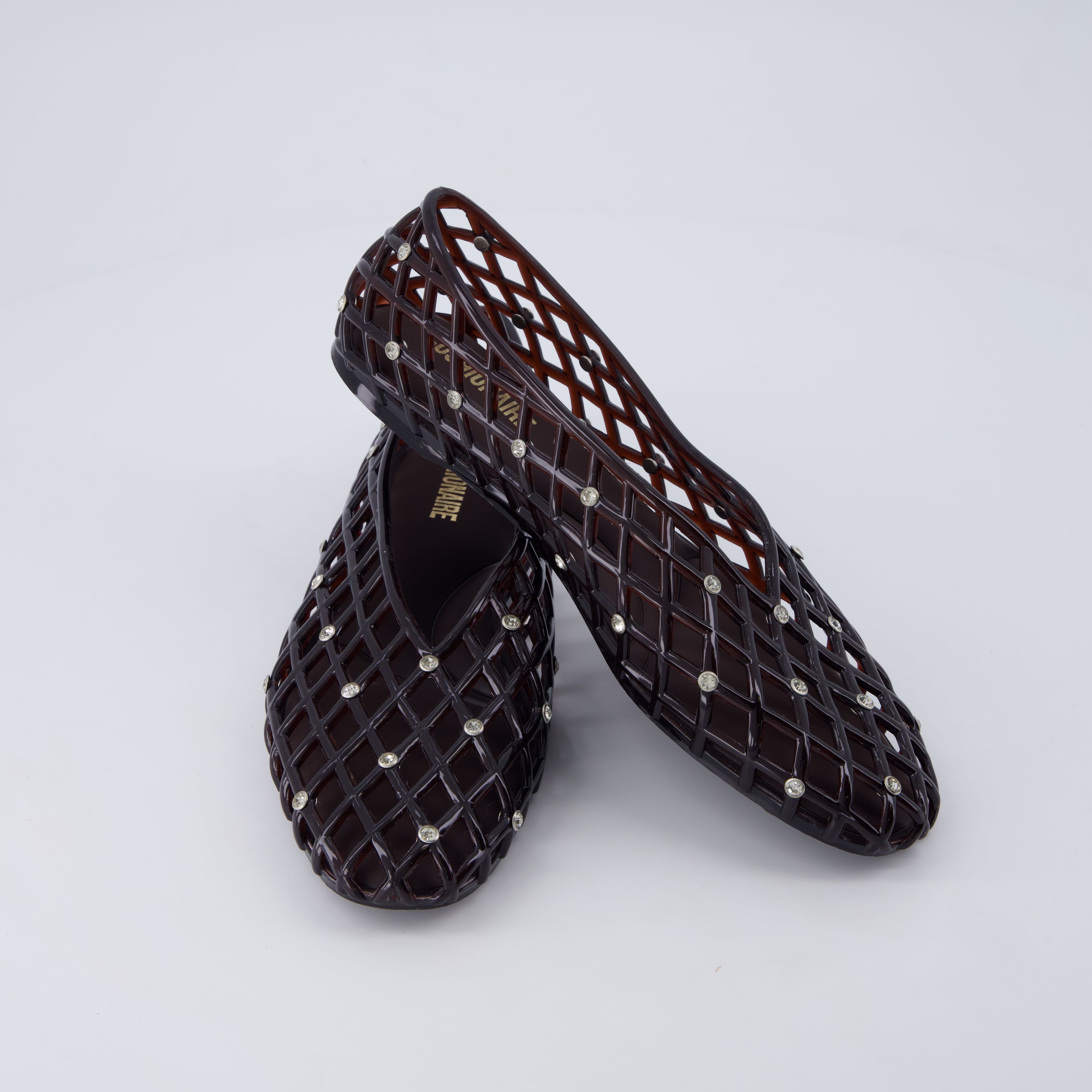 Sweets Ballet Jelly Flats CHOCOLATE Medium
