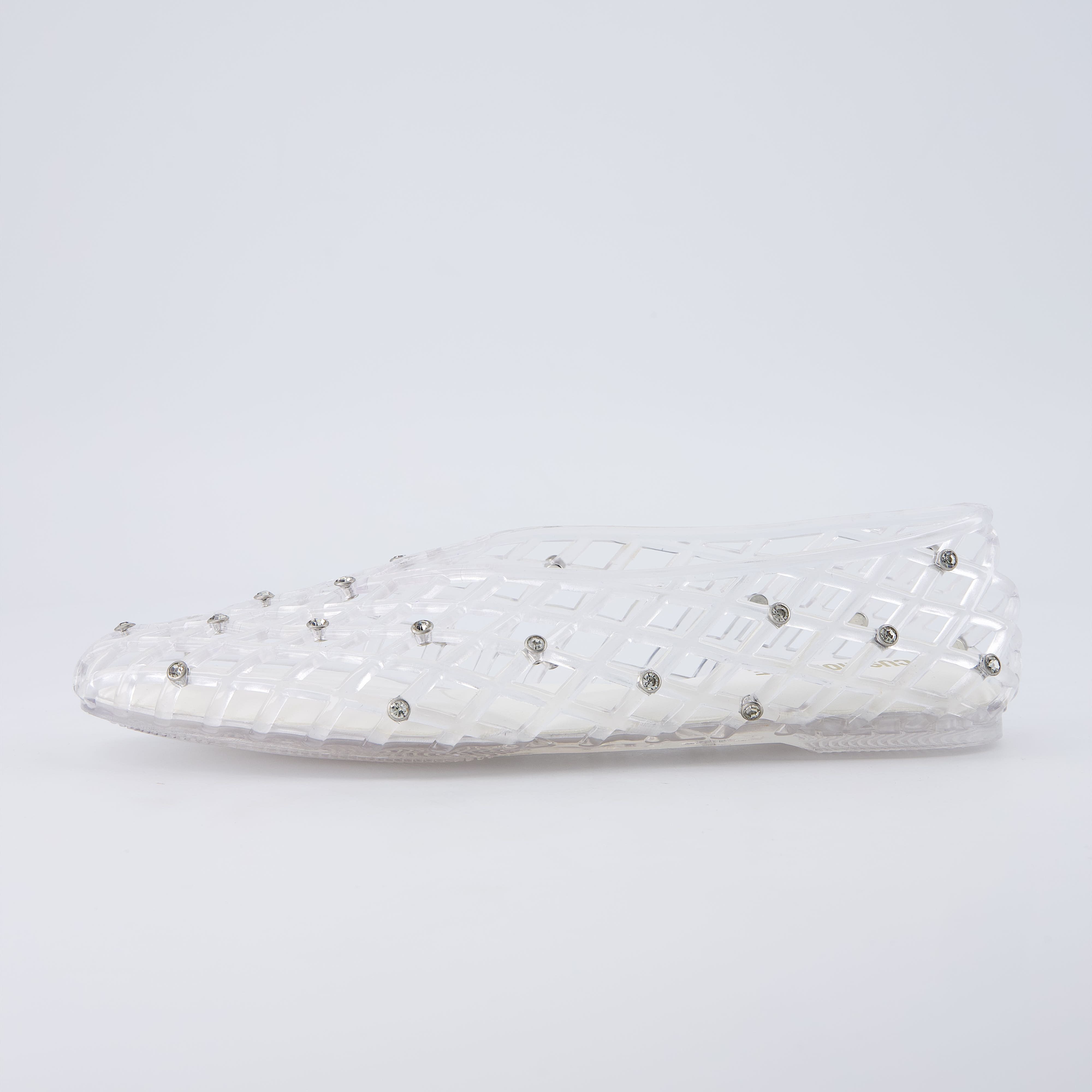 Sweets Ballet Jelly Flats CLEAR Medium