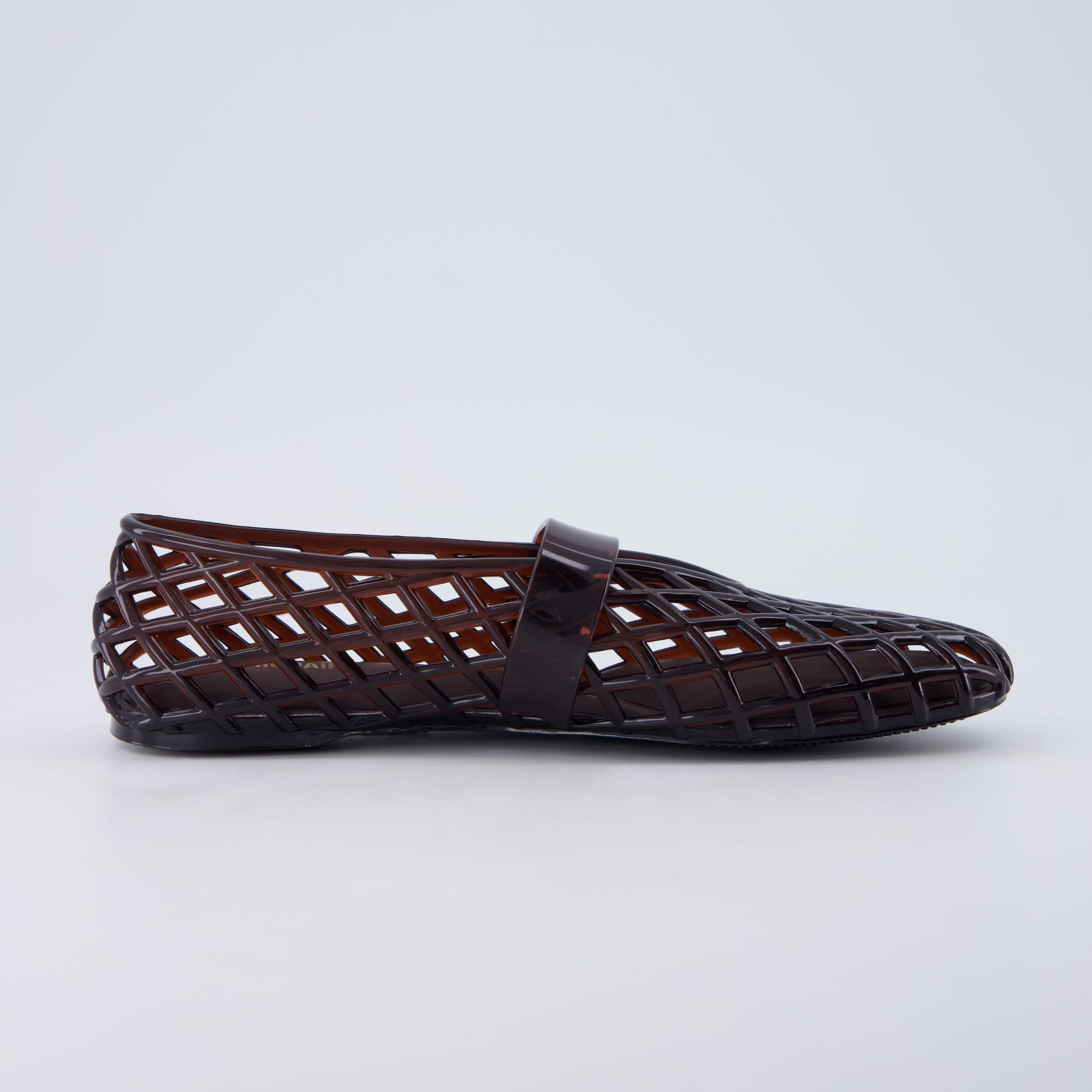 Syrup Jelly Mary Jane Flats Chocolate Medium