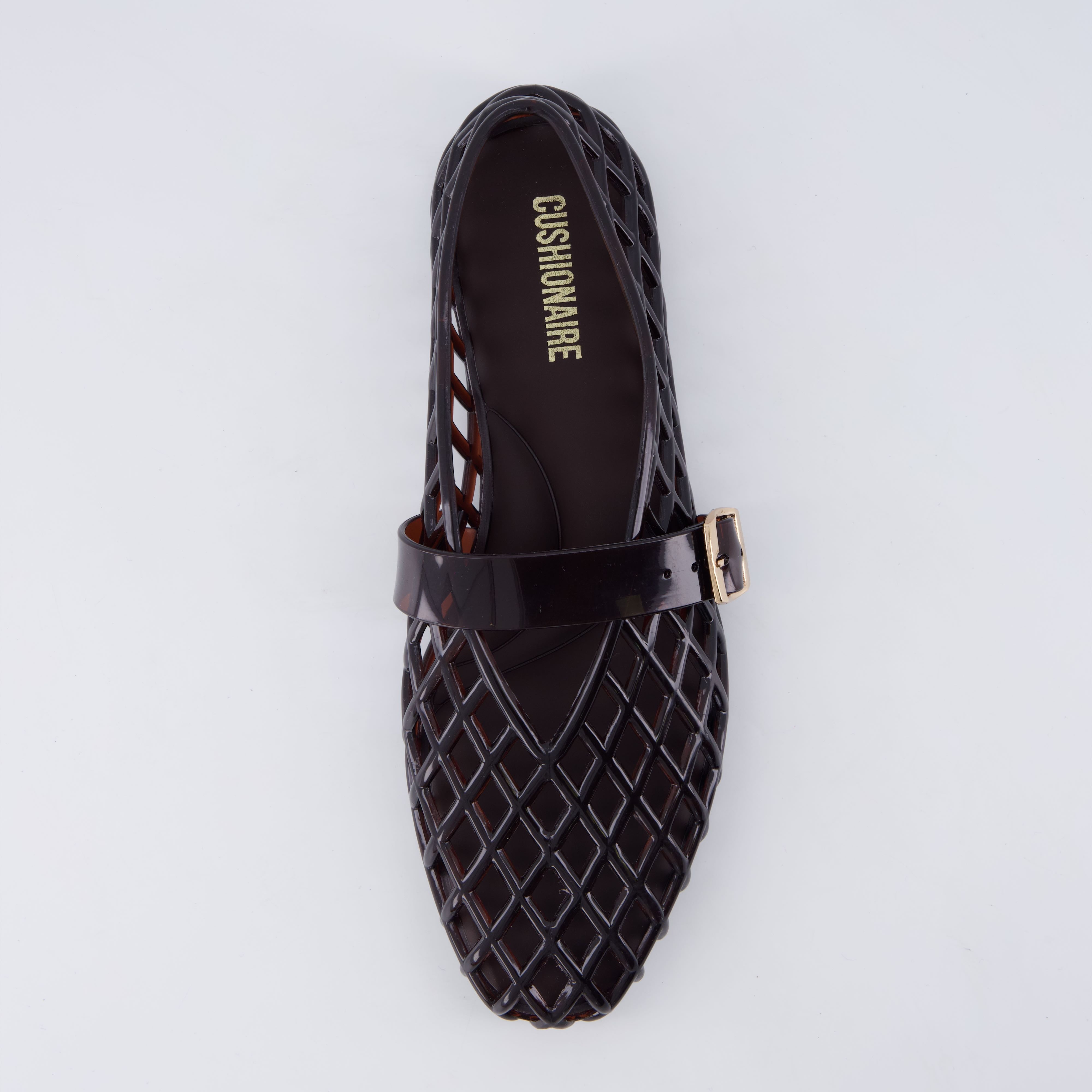 Syrup Jelly Mary Jane Flats Chocolate Medium