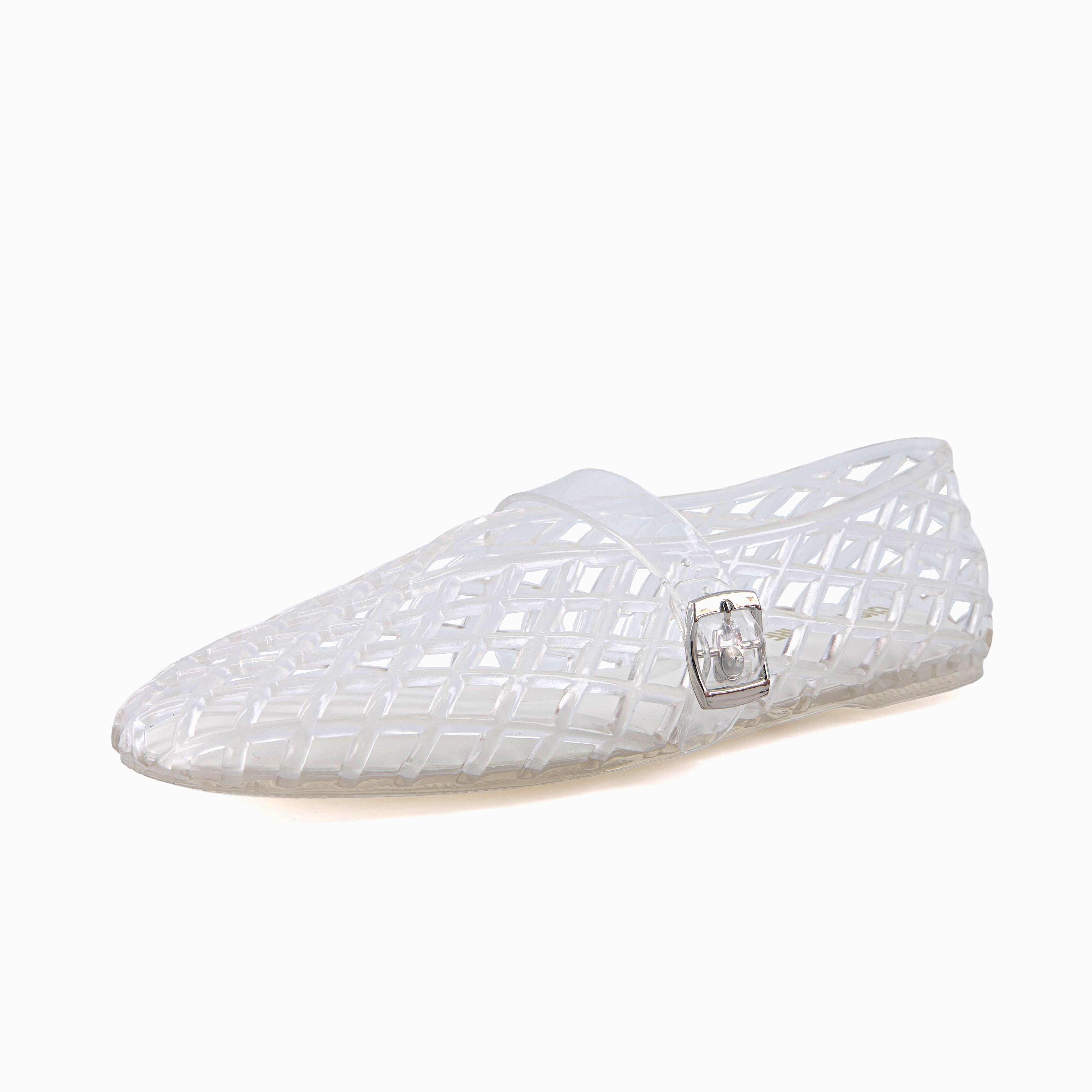Syrup Jelly Mary Jane Flats Clear Medium