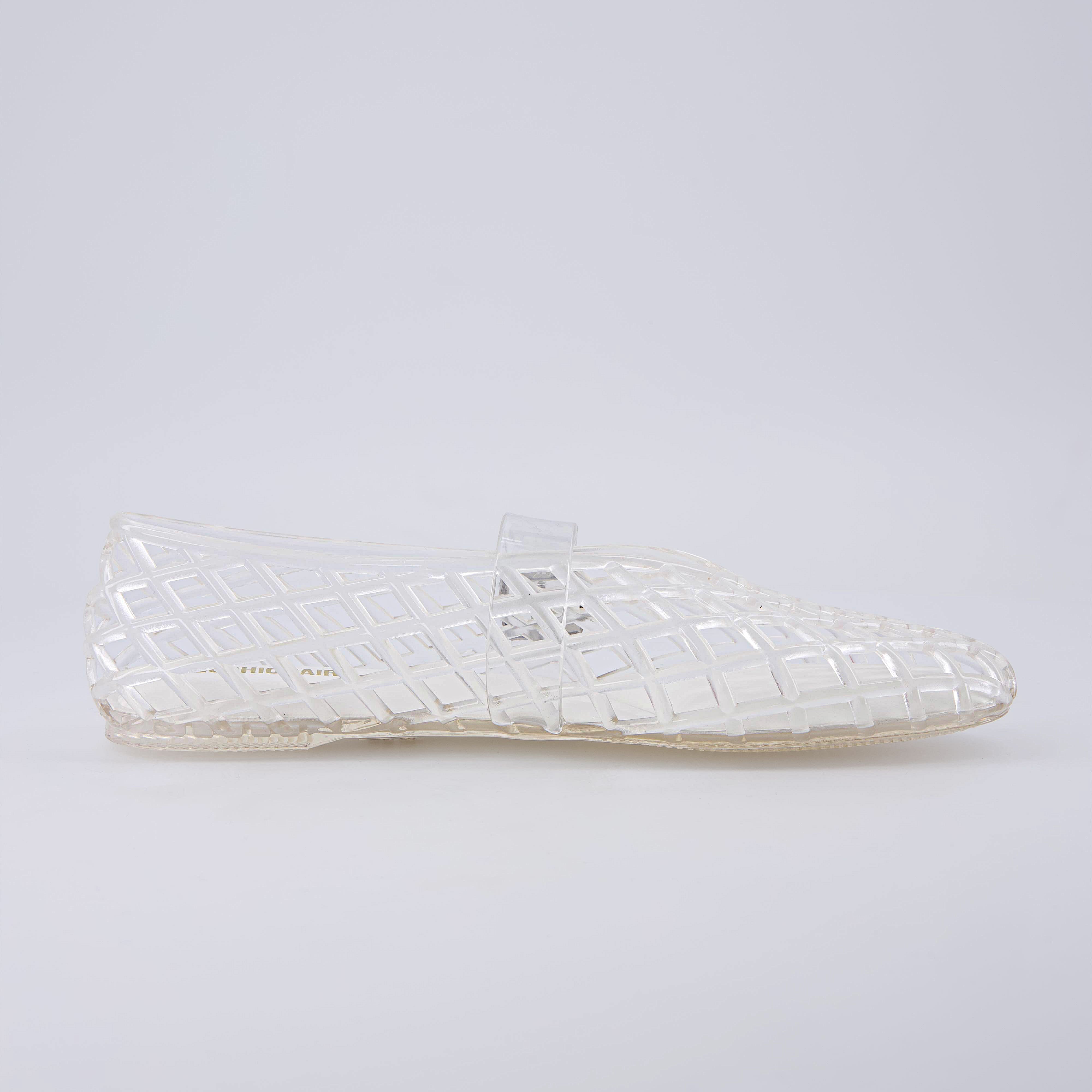 Syrup Jelly Mary Jane Flats Clear Medium