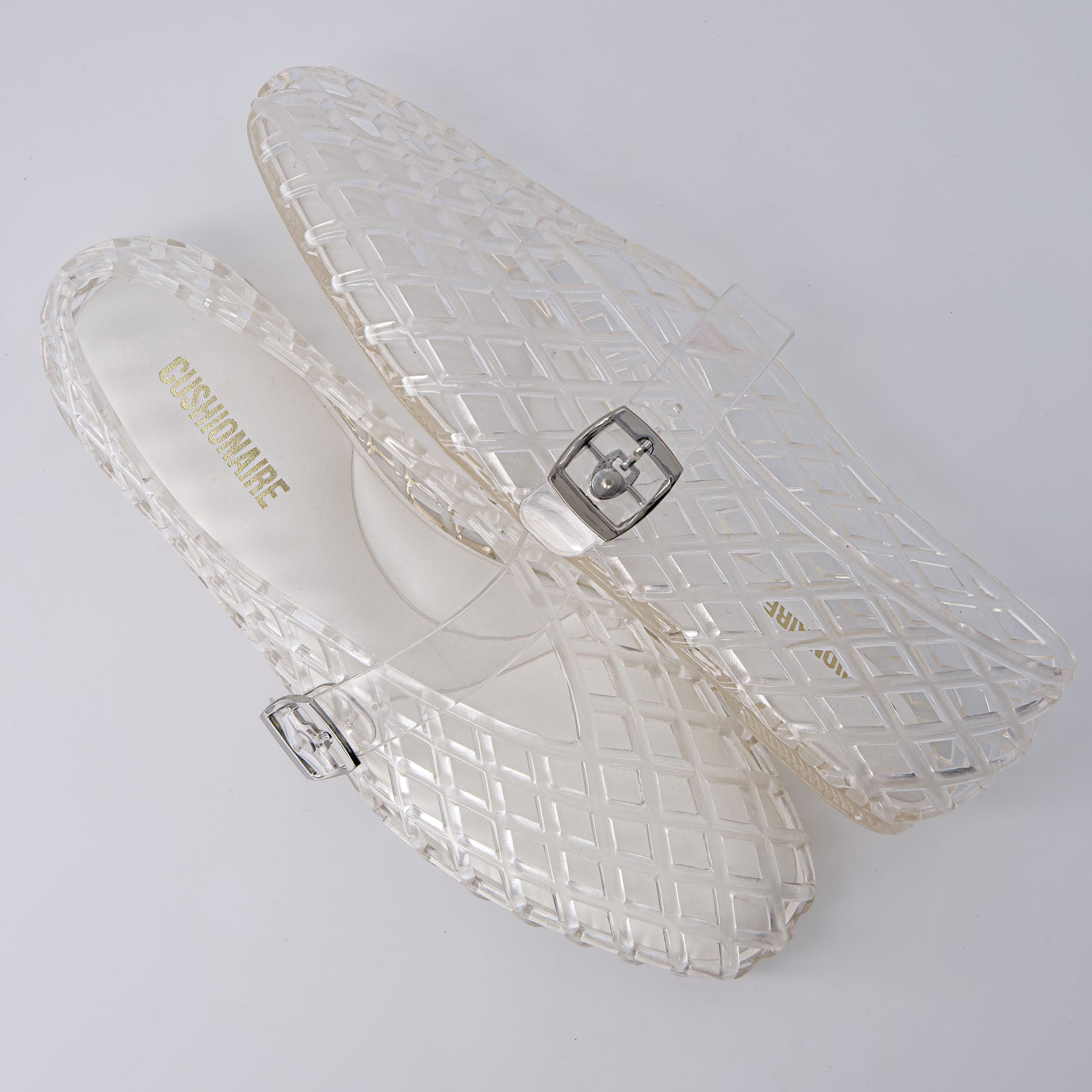 Syrup Jelly Mary Jane Flats Clear Medium