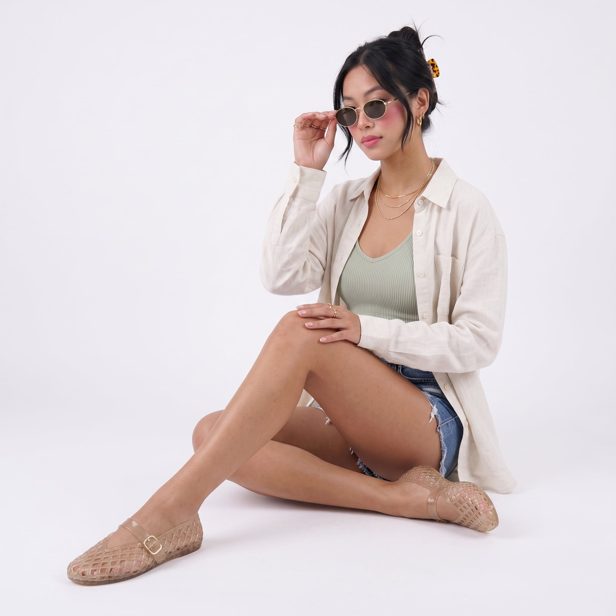 Syrup Jelly Mary Jane Flats