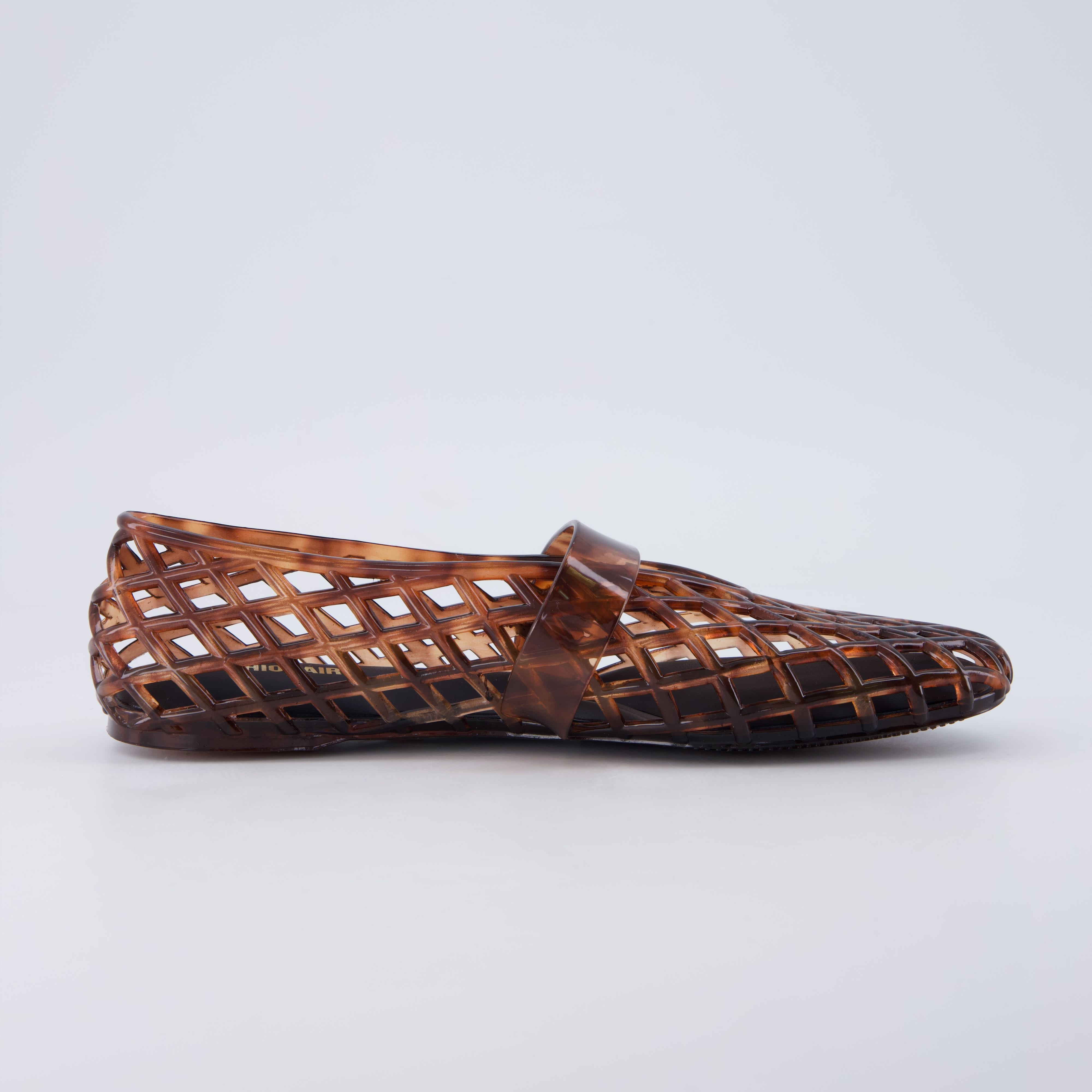 Syrup Jelly Mary Jane Flats Tortoise Medium