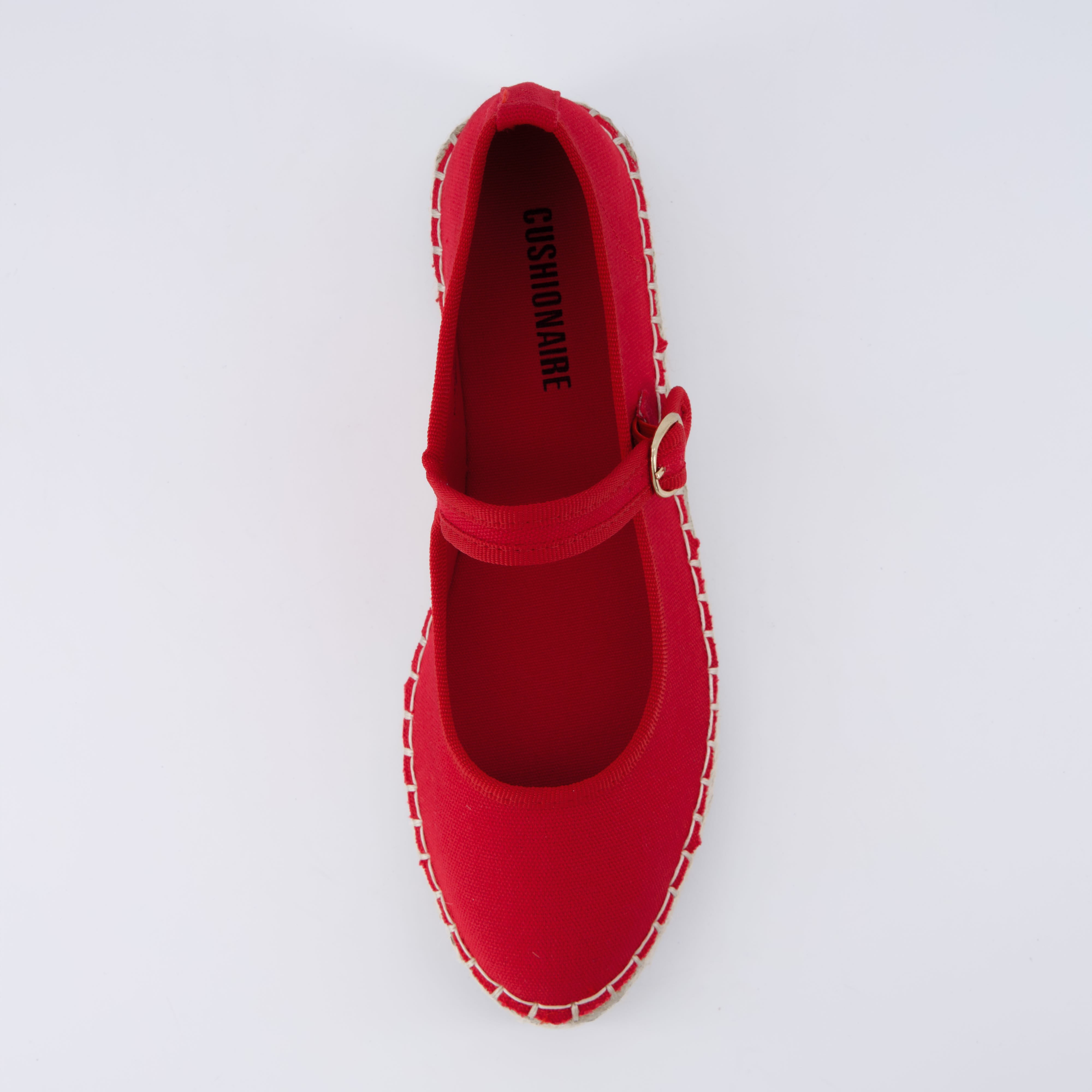 Tapas Canvas Flats Red