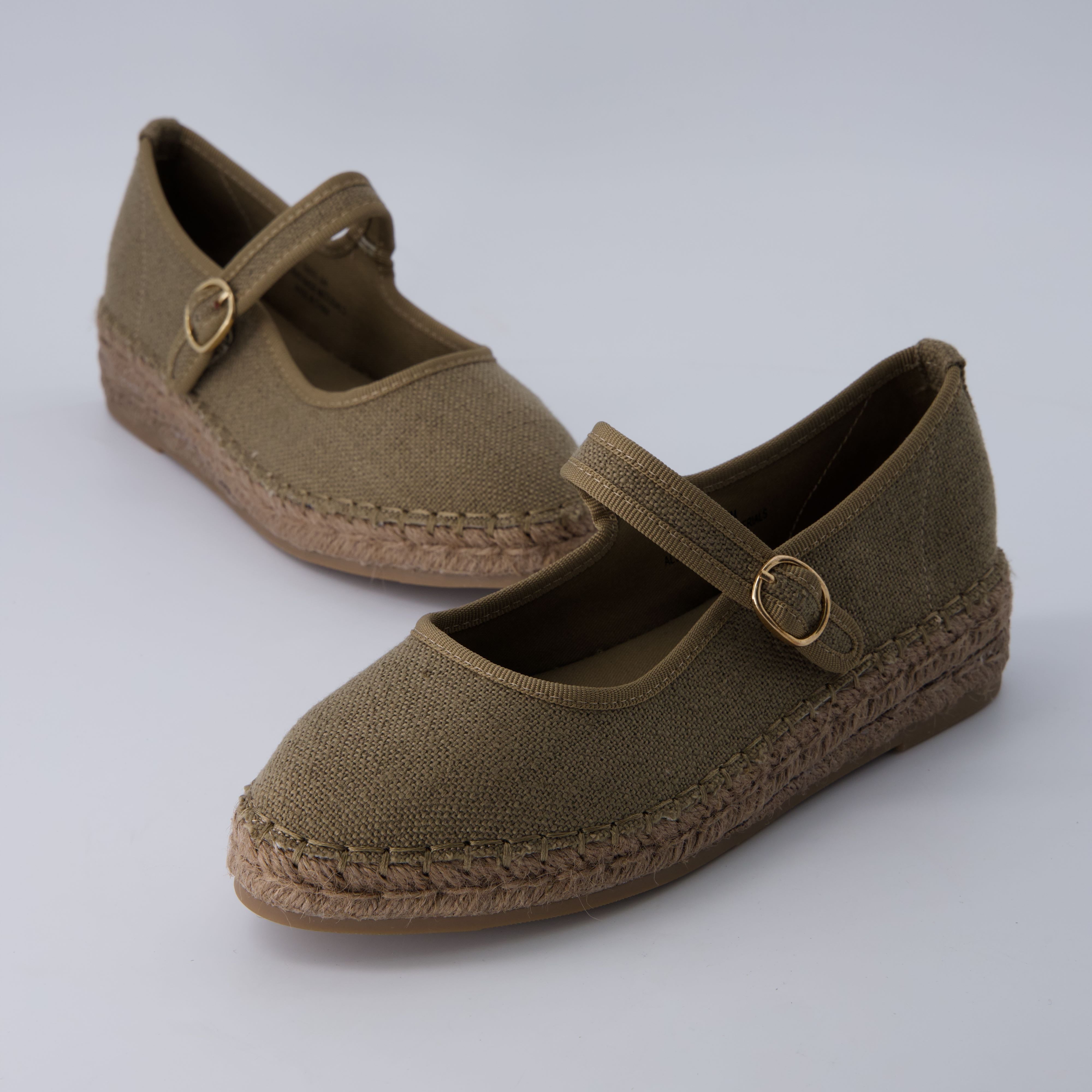 Tapas Canvas Flats Taupe