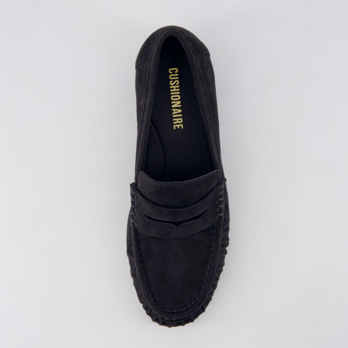 Teah Heeled Penny Loafers Black Medium