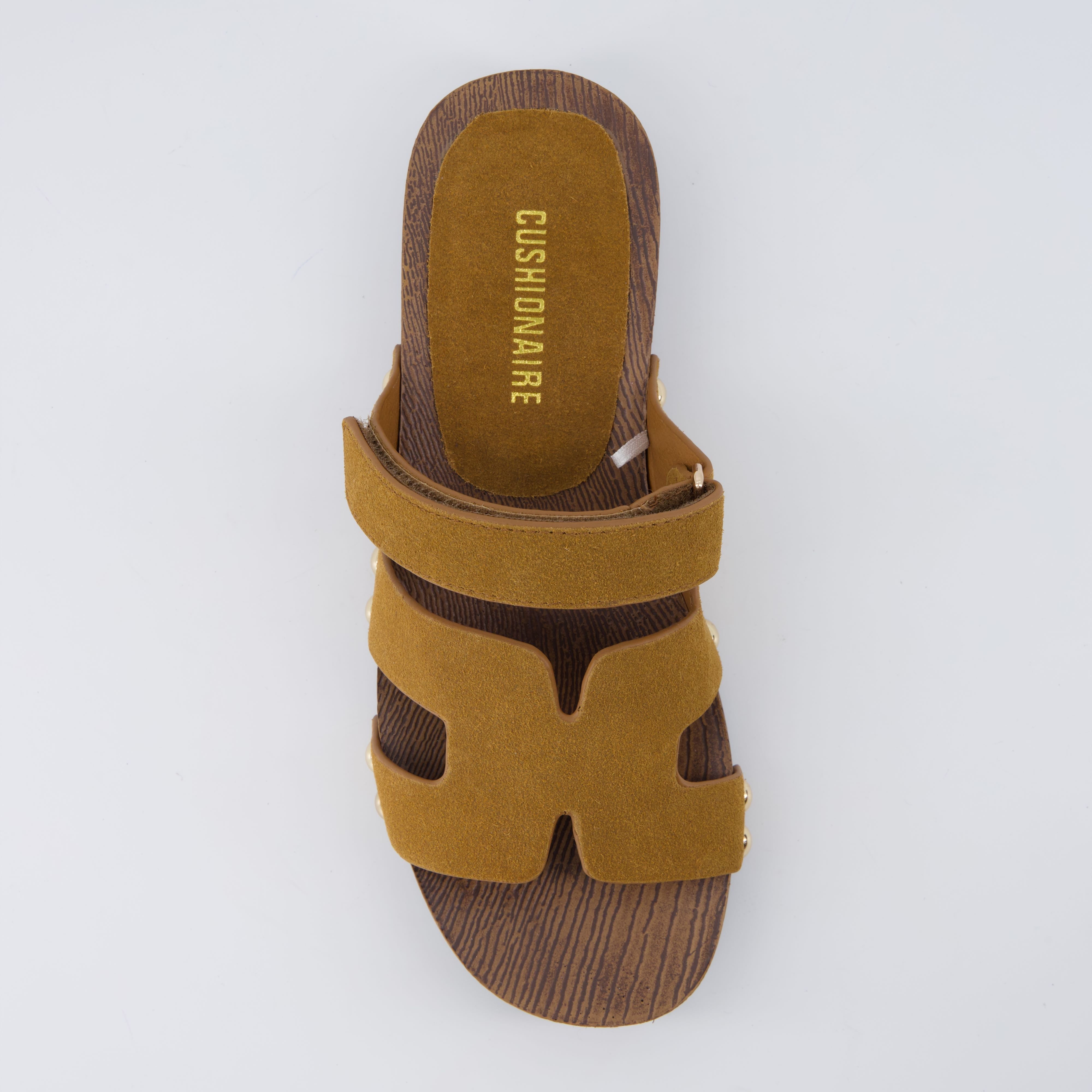 Tokyo Genuine Suede Sandals Chestnut