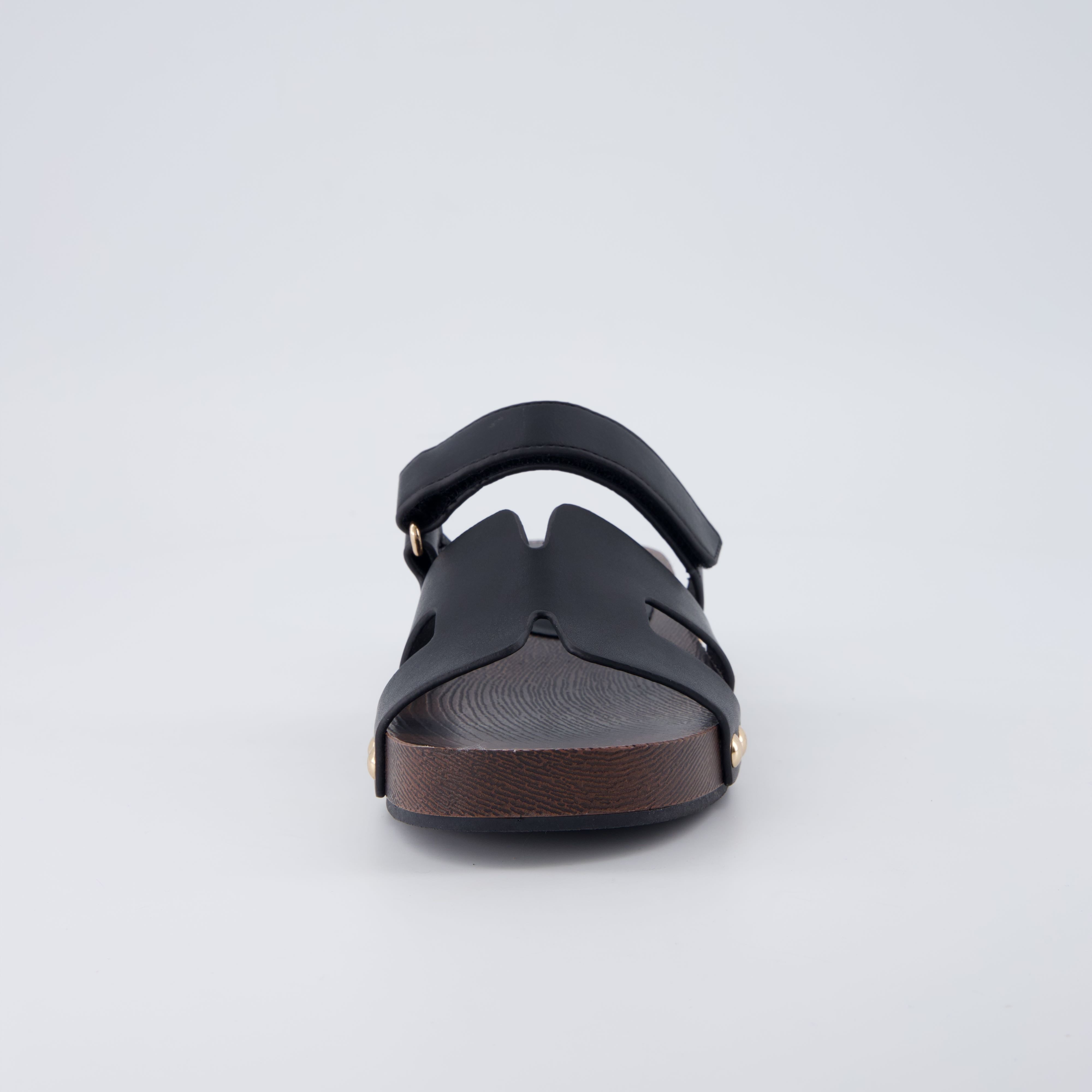 Tokyo Vegan Suede Sandal Black