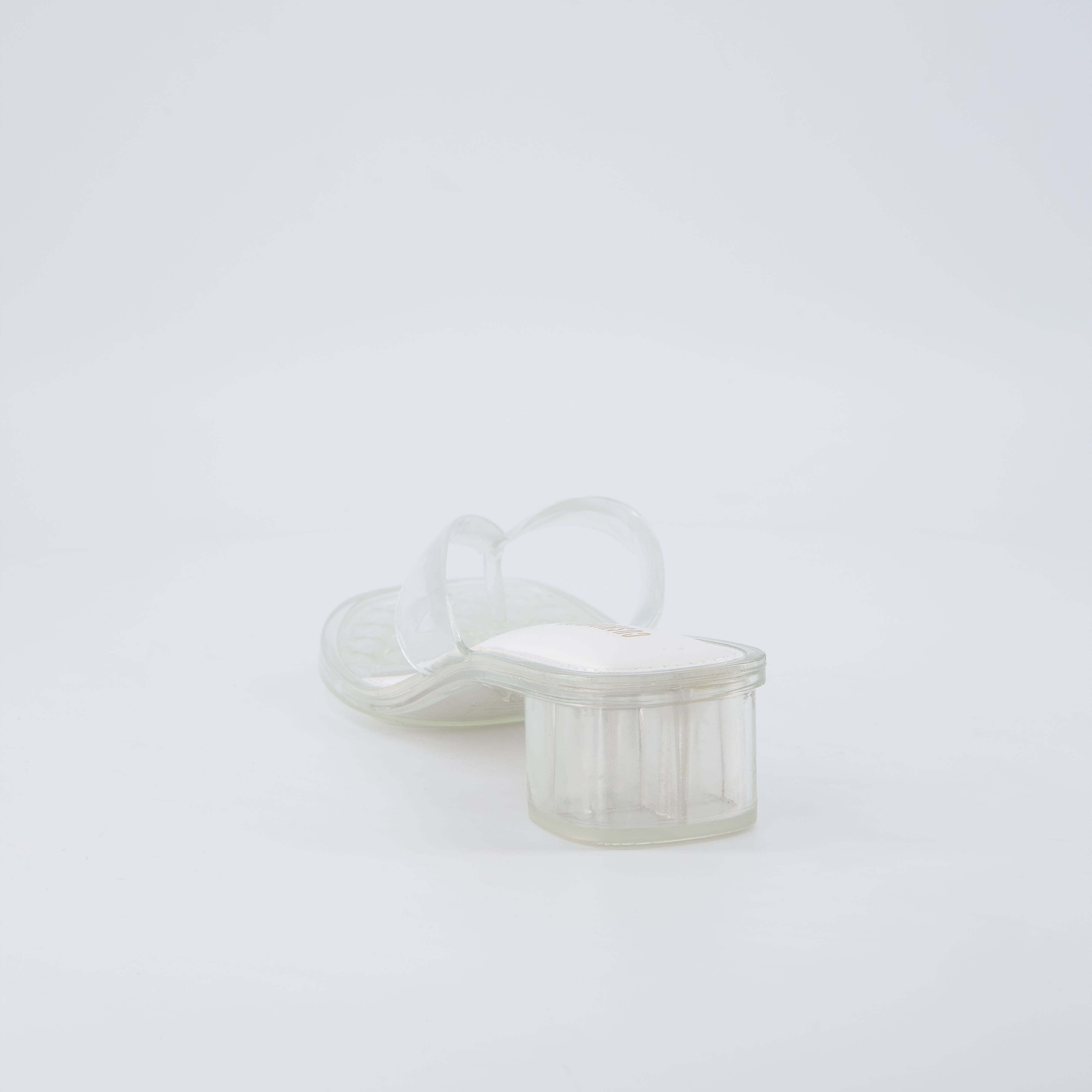 Toots Thong Strap Jelly Sandals CLEAR Medium