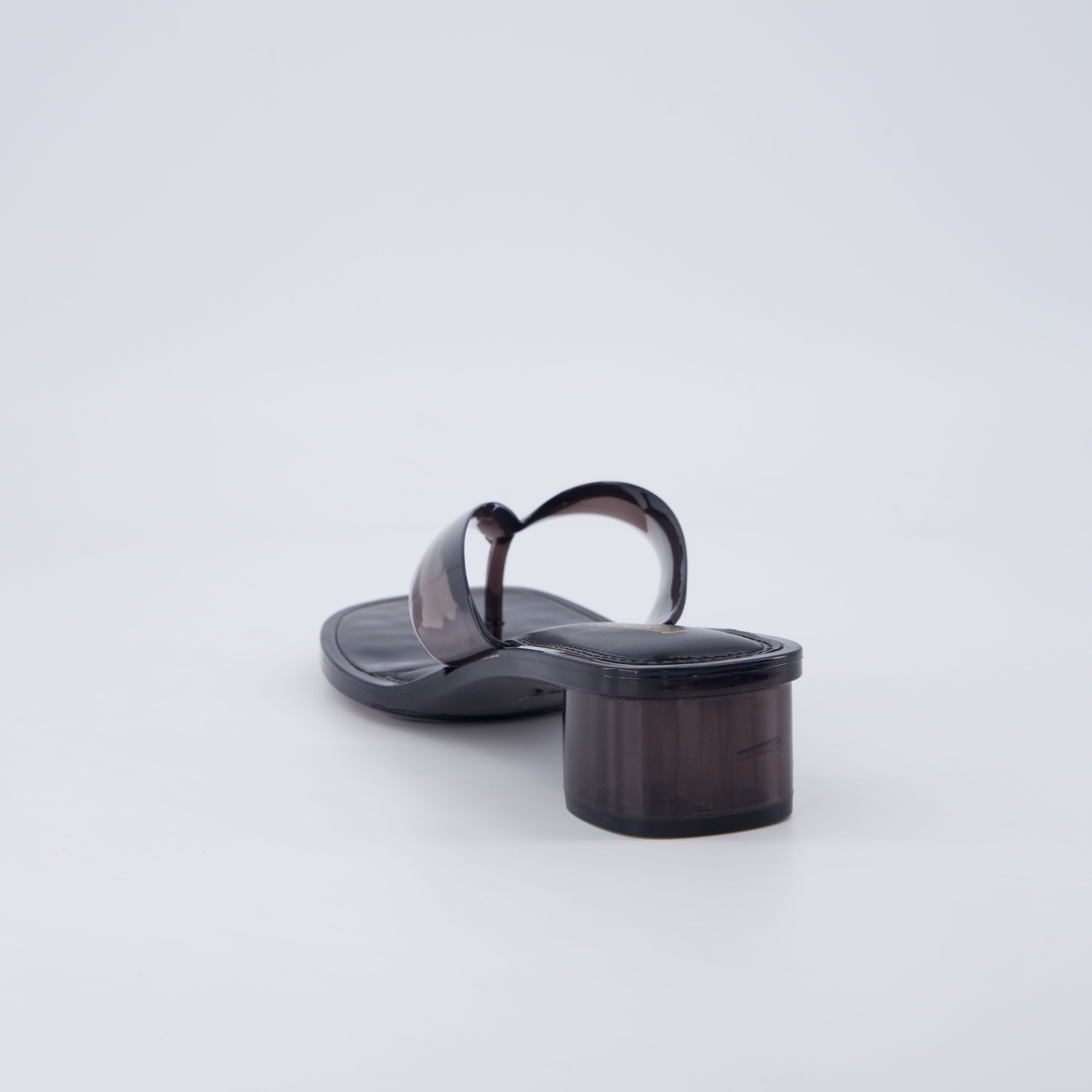 Toots Thong Strap Jelly Sandals SMOKE Medium